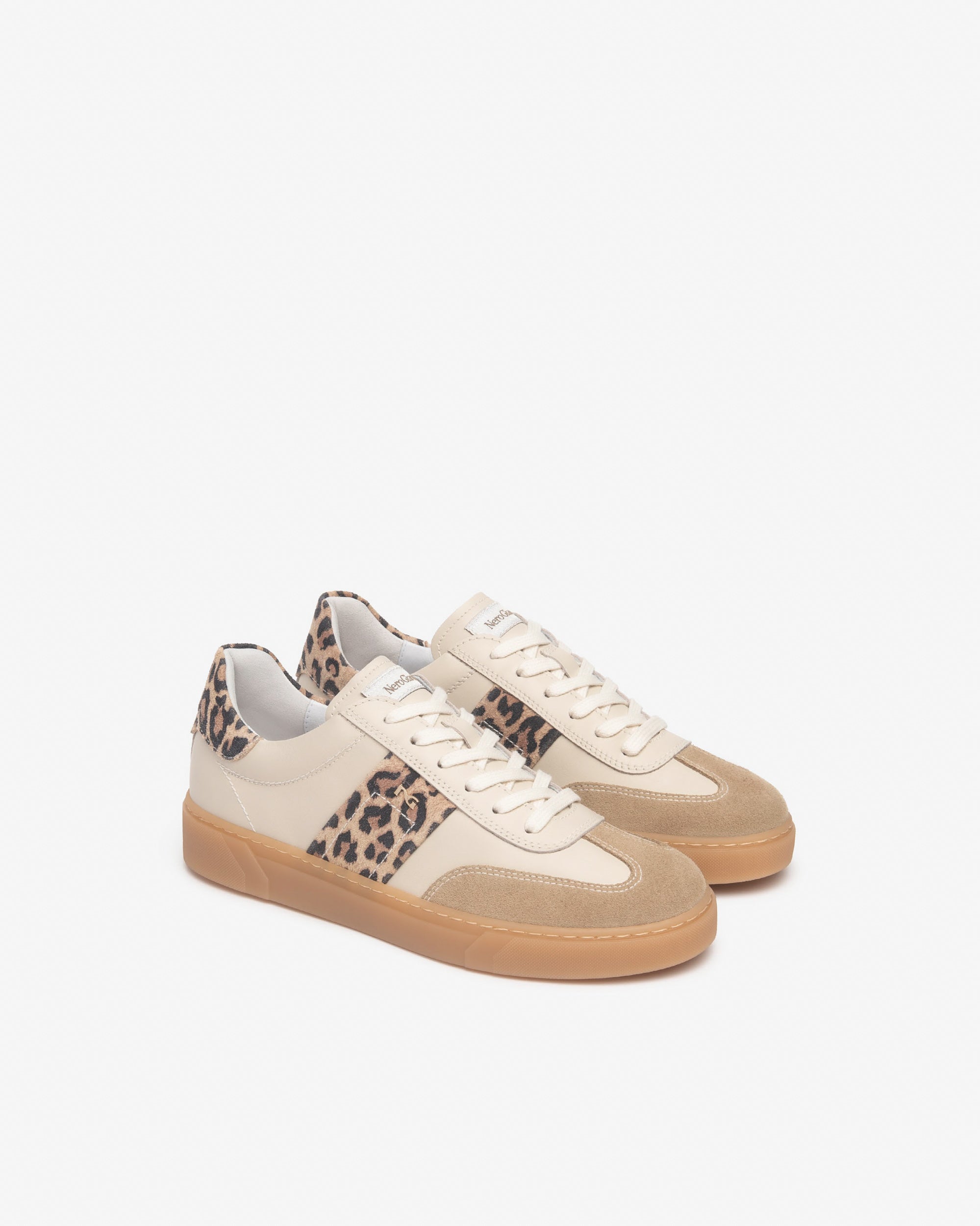 NeroGiardini Sneakers cuir femme printemps-été