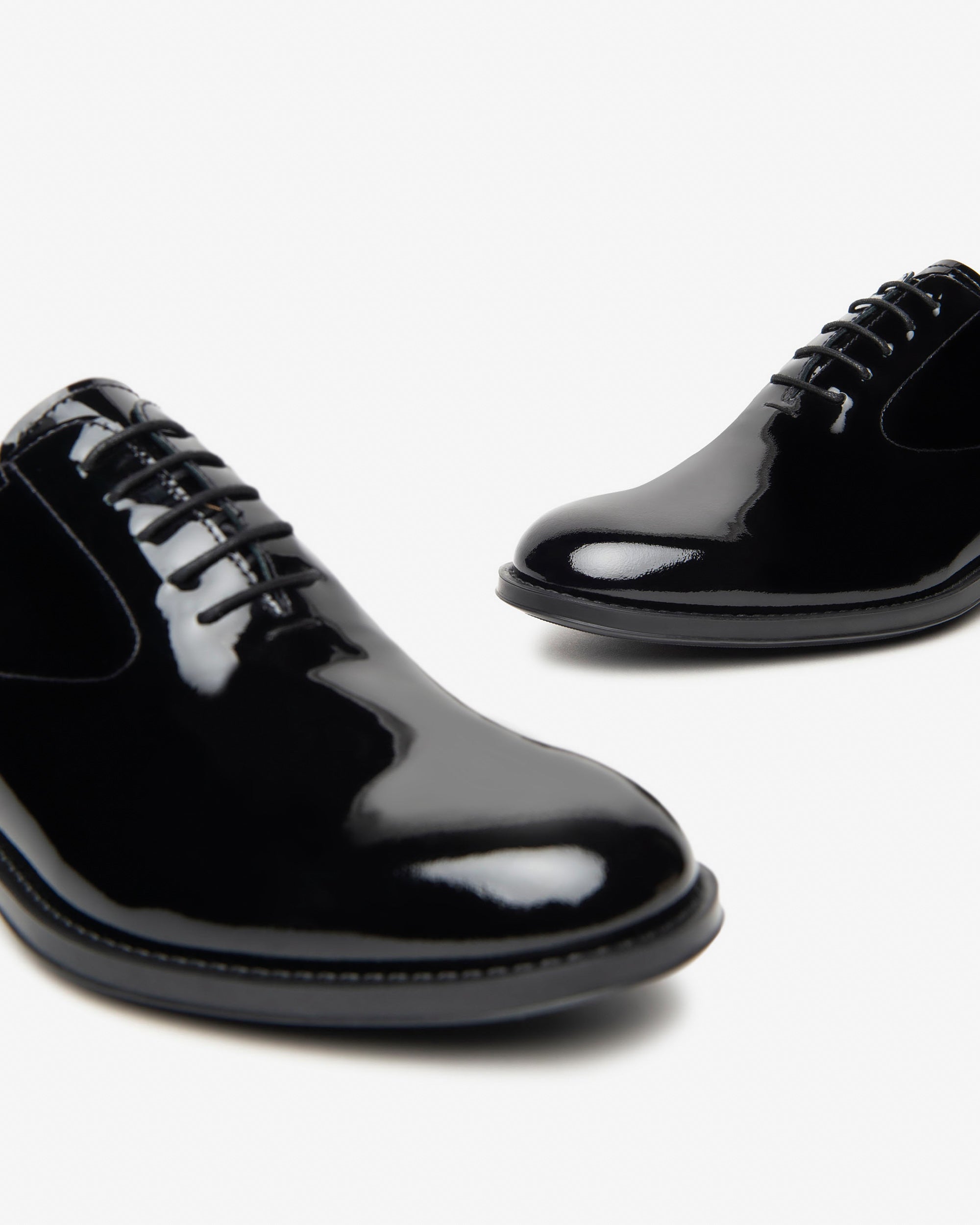 NeroGiardini Chaussures à lacets homme vernis cuir premium