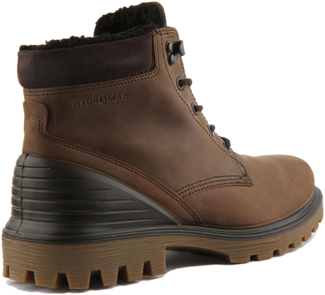 ECCO Tredtray Mocassins Homme Nubuck Marron