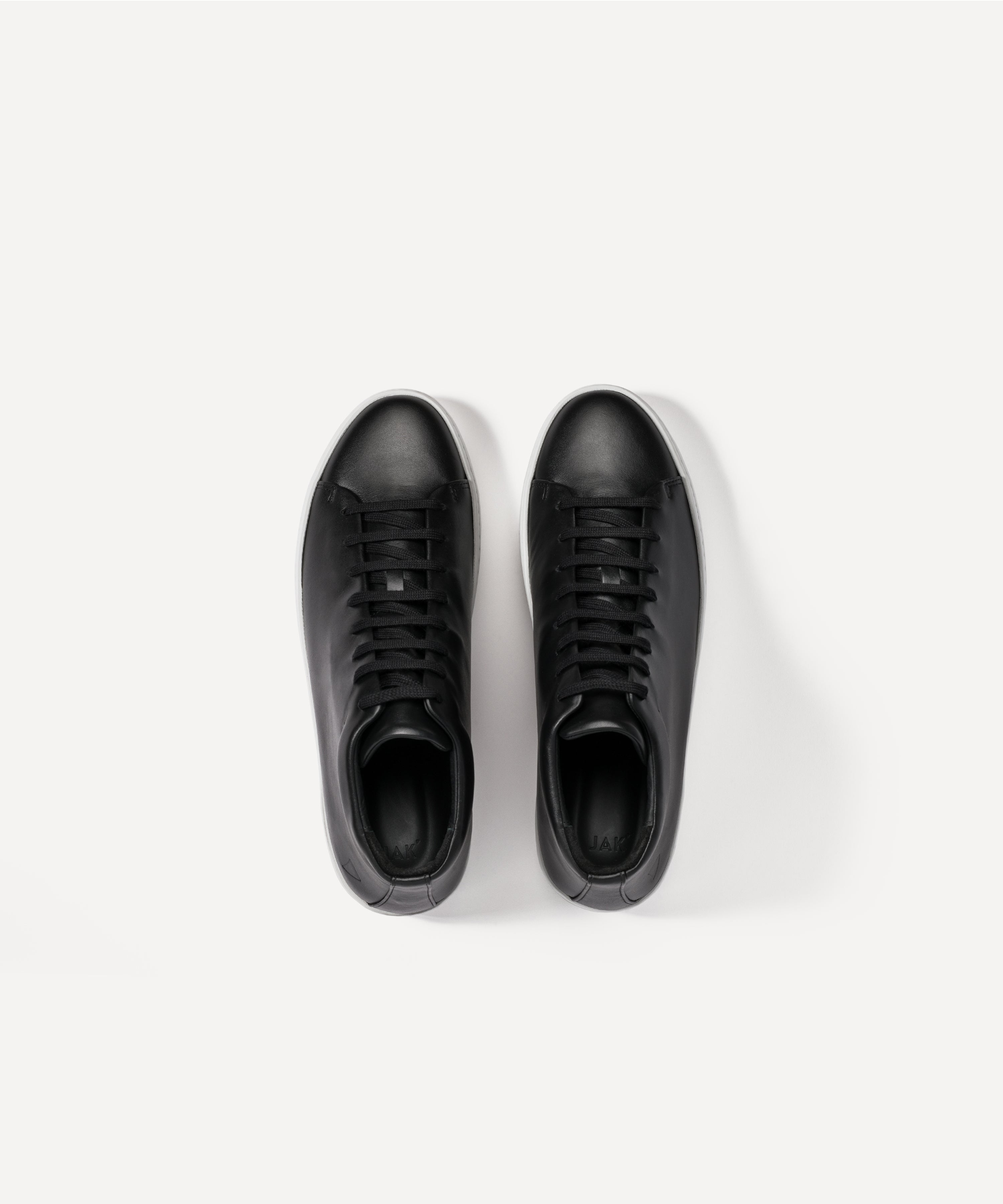 JAK Royal Hi Sneakers Montantes Cuir Noir