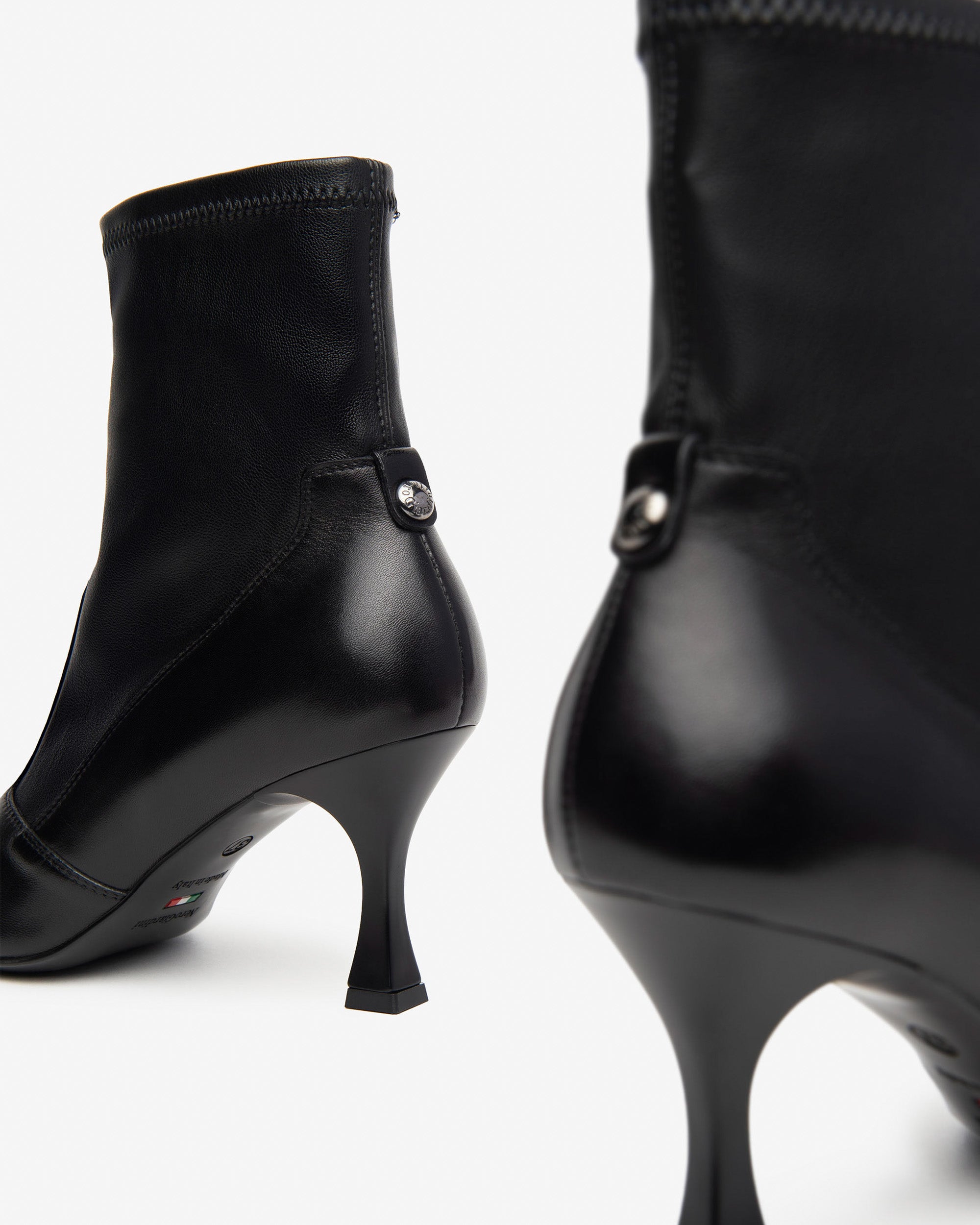 NeroGiardini Bottines Femme Cuir Bottine Talon 75 mm