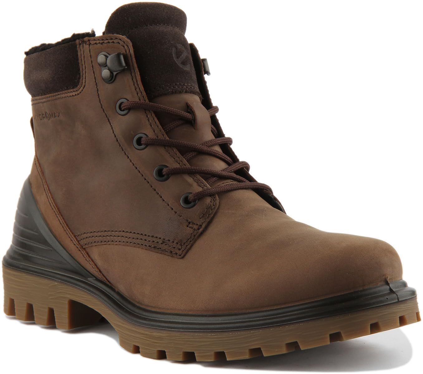 ECCO Tredtray Mocassins Homme Nubuck Marron