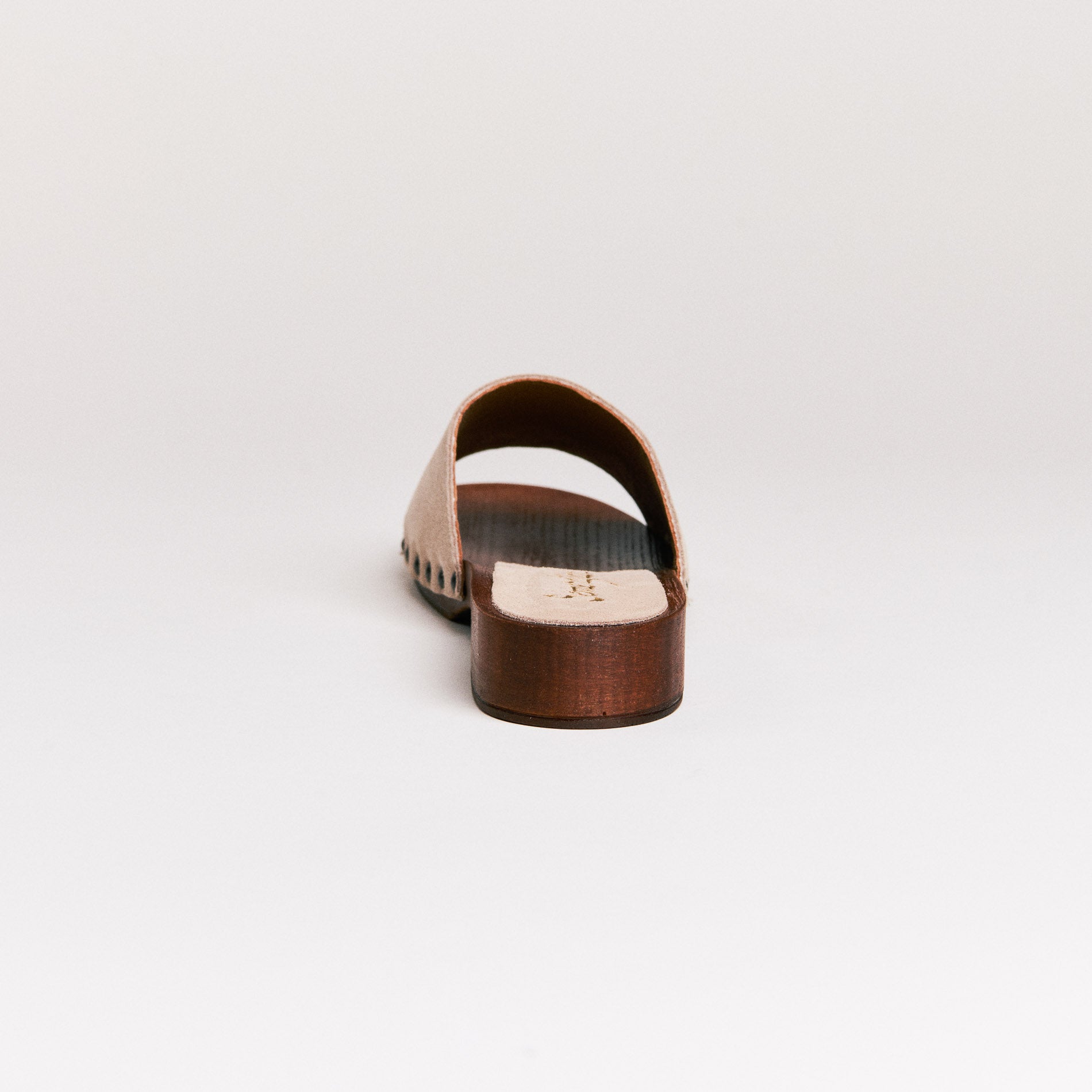 SMR Iole Milo mules cuir beige 38