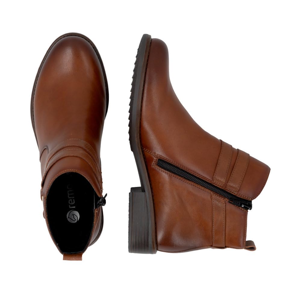 Remonte D0F77 bottines femme 39 EU marron cuir