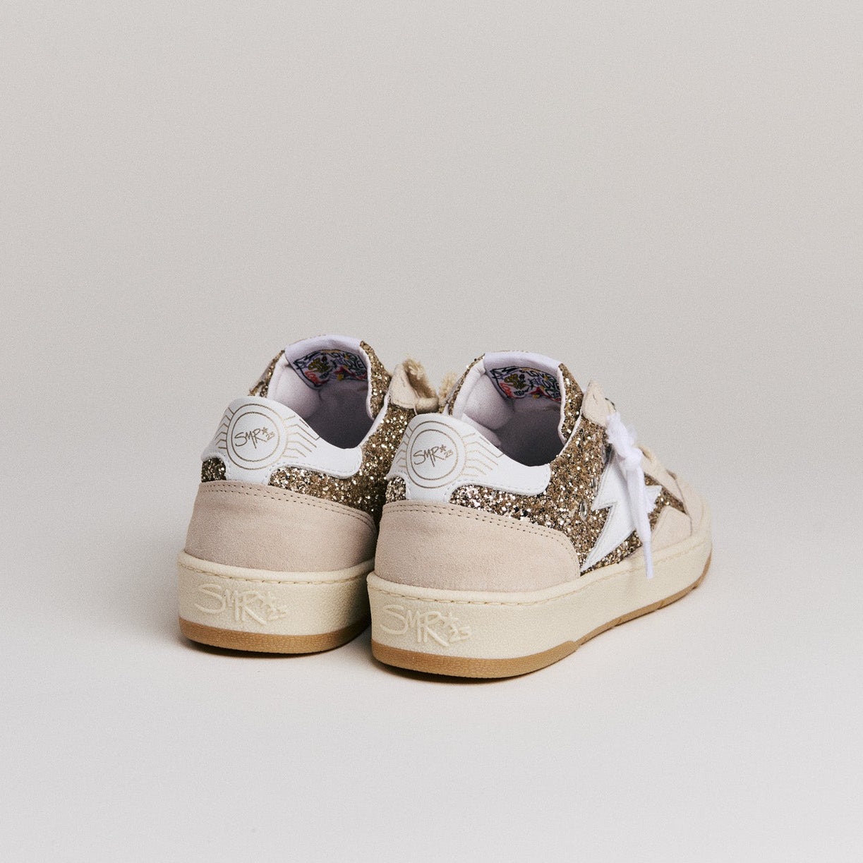 SMR Semerdjian Dany D105 basket glitter or beige