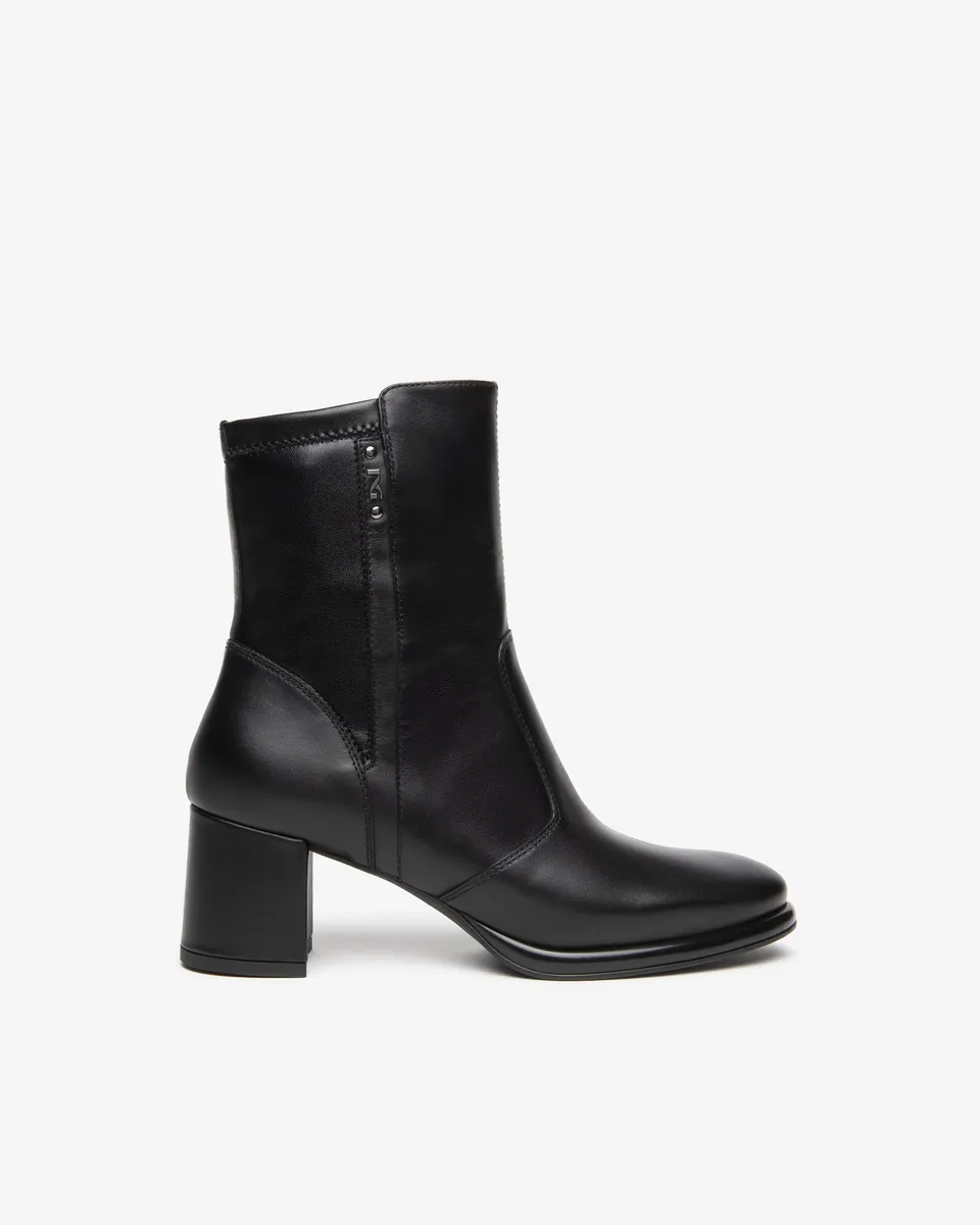 NeroGiardini Bottines Femme Cuir Bottines Zip Talon 60 mm