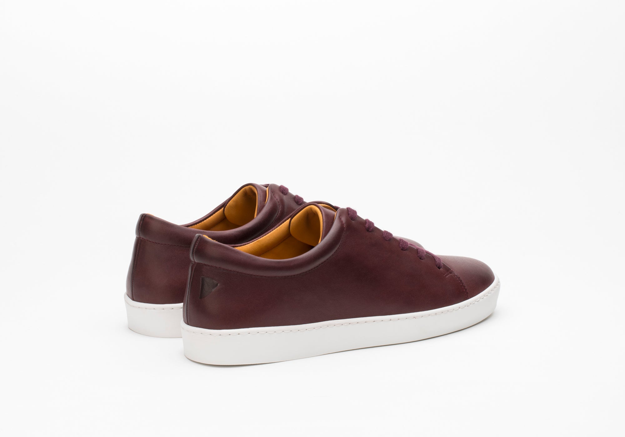 JAK Royal V.A. sneakers bordeaux cuir pleine fleur