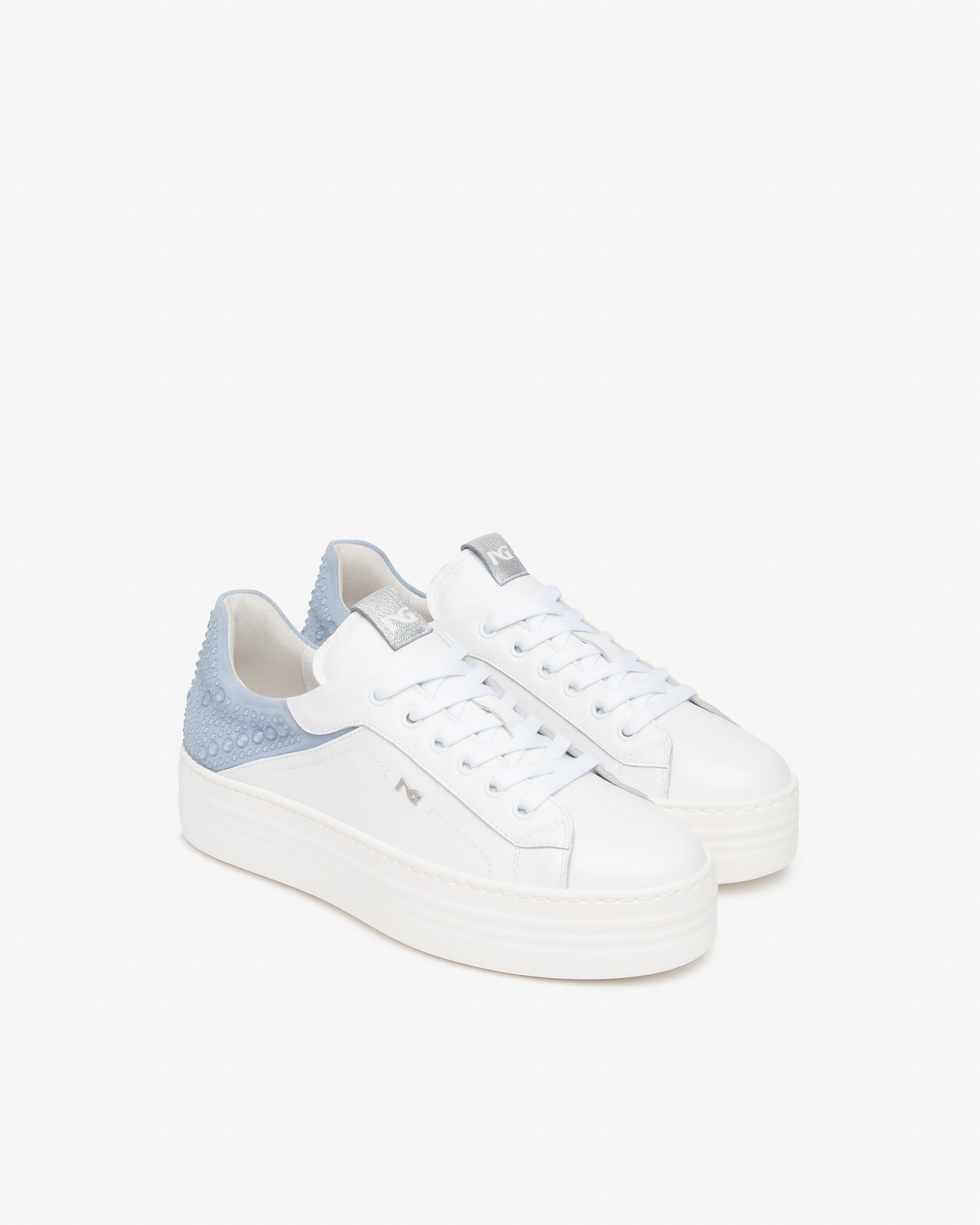 NeroGiardini Sneakers femme cuir velours DryGo
