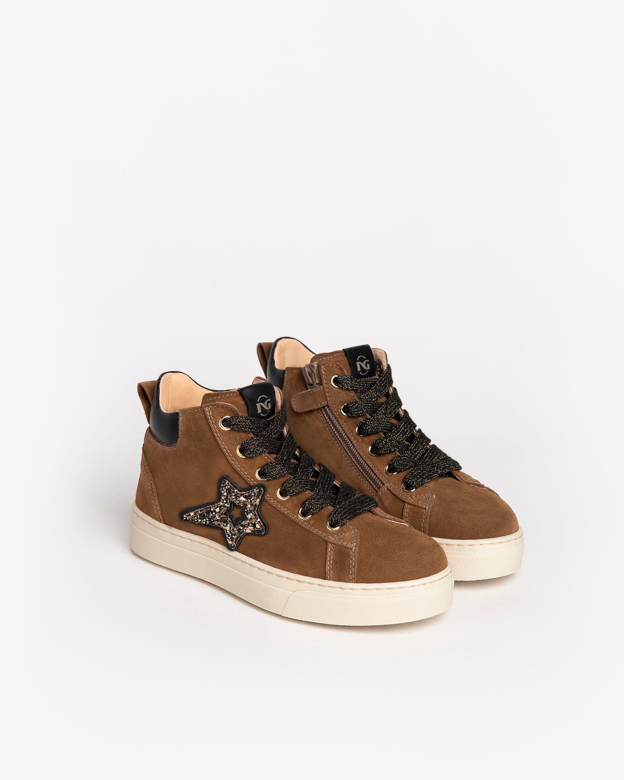 NeroGiardini Sneakers baskets ado cuir velours DryGo