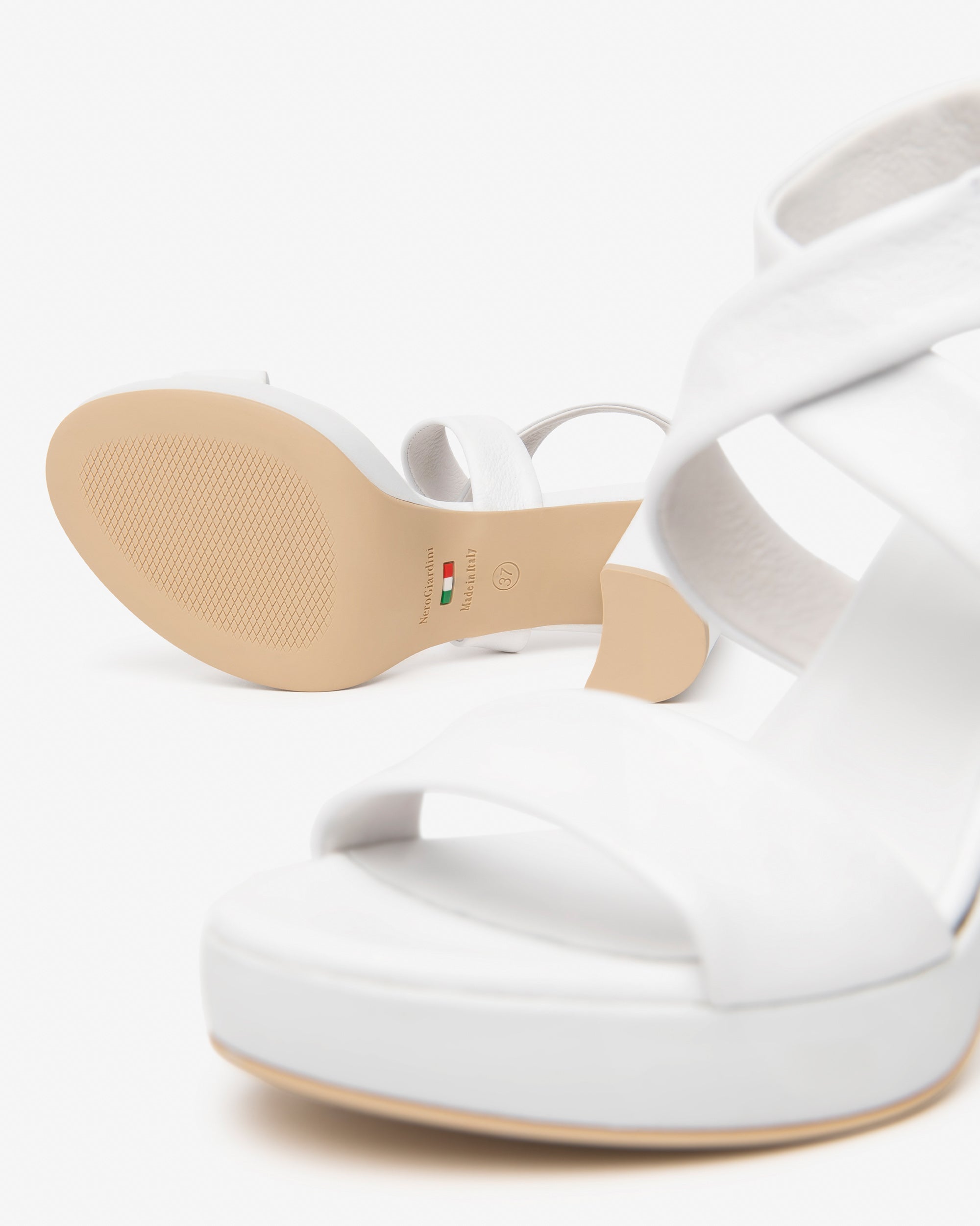 NeroGiardini Sandales Femme Cuir Été Made in Italy