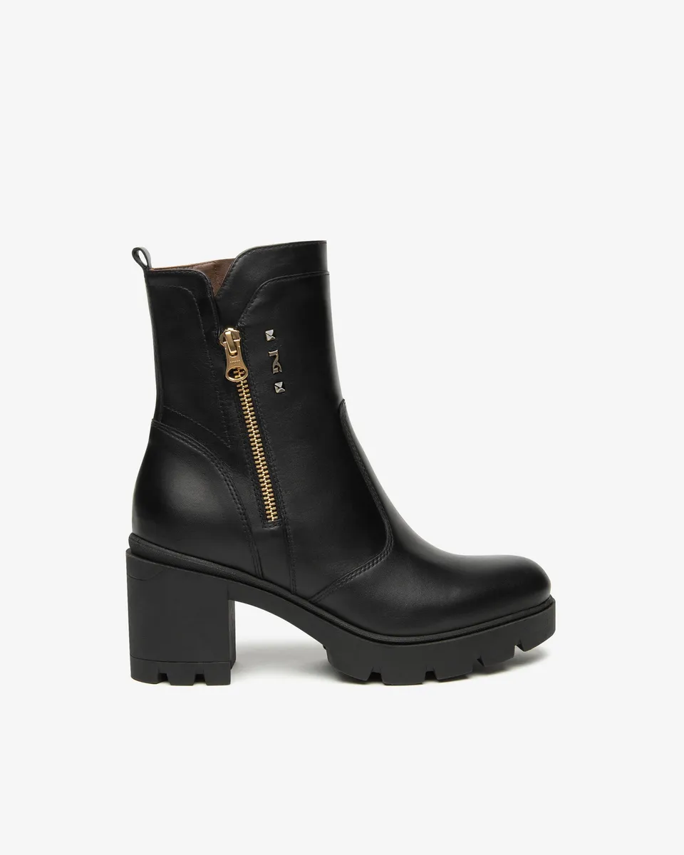 NeroGiardini Bottines Femme Cuir Hiver Ville