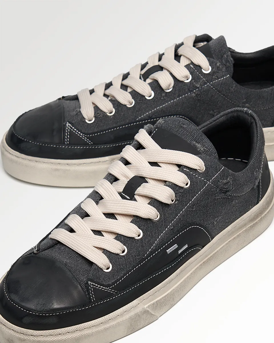 Filling Pieces Riviera Patina sneaker noir coton