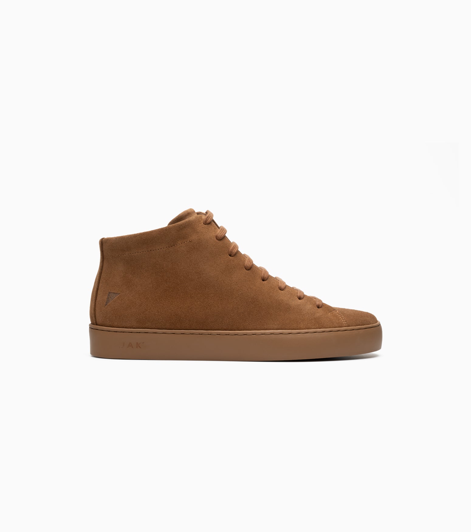 JAK Royal Hi SD sneakers cuir Cognac 42 fabriqué Portugal
