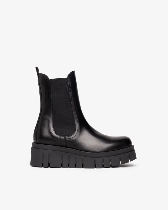 Nerogiardini Bottines Chelsea Femme Cuir