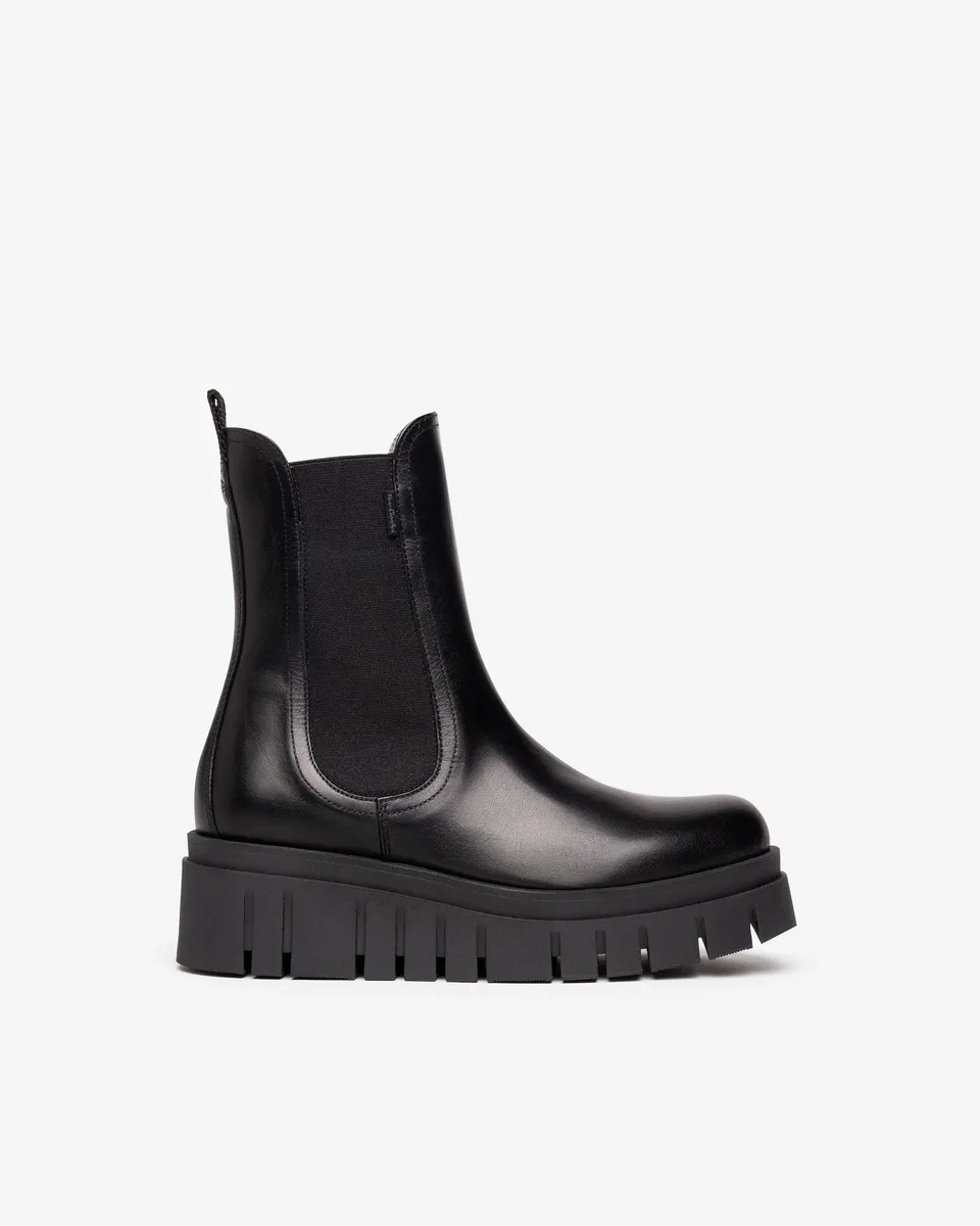 Nerogiardini Bottines Chelsea Femme Cuir