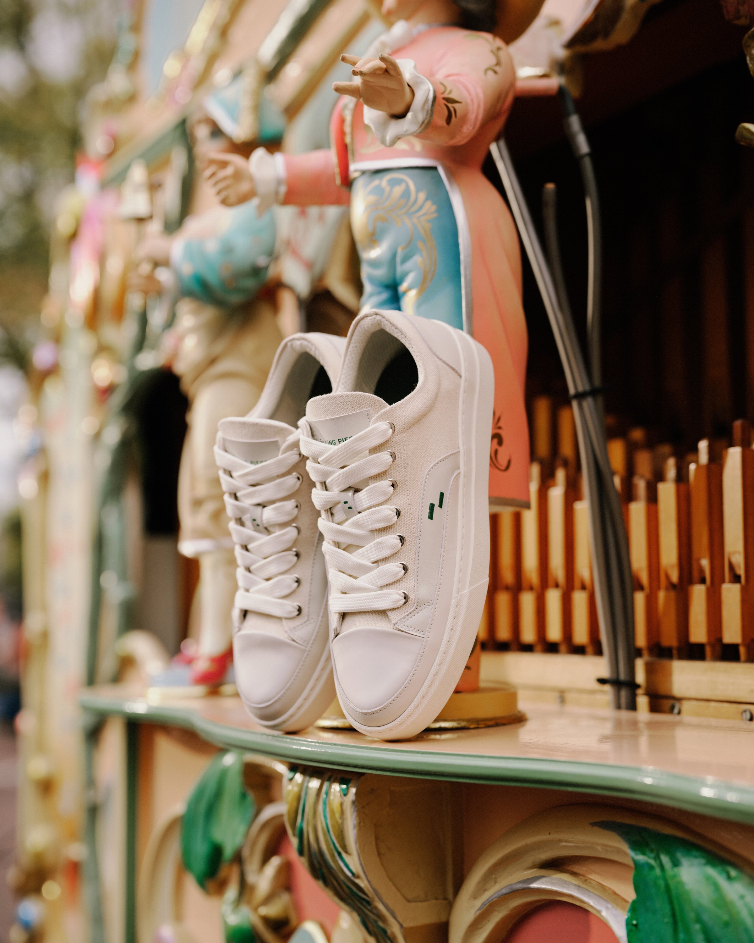 Filling Pieces Riviera Heineken sneakers blanc toile cuir