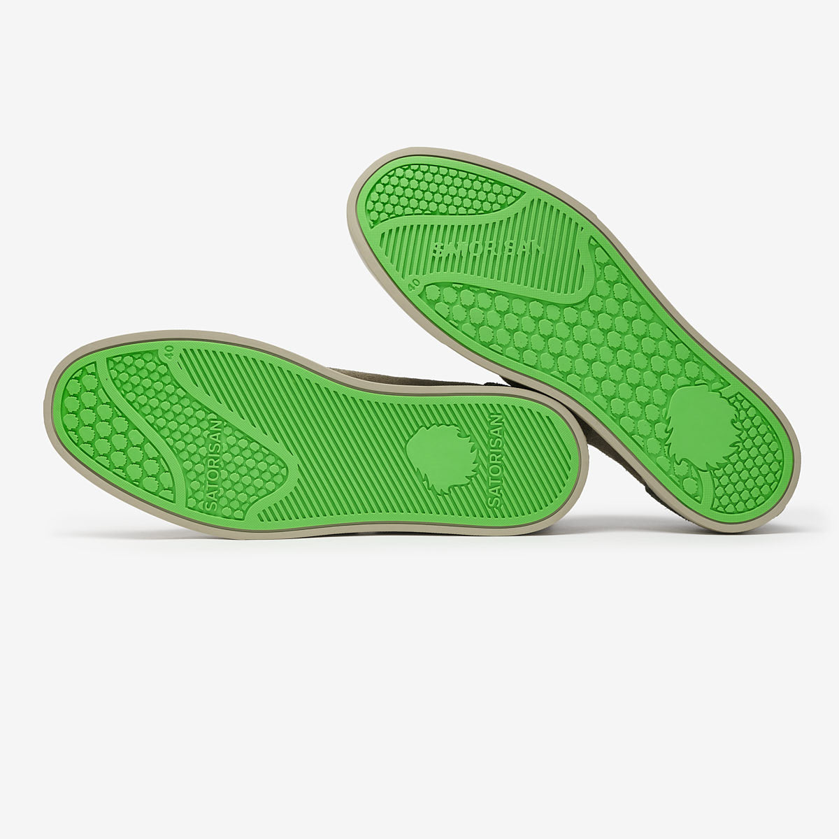 Satorisan Heisei Suede baskets daim vert peat unisexe