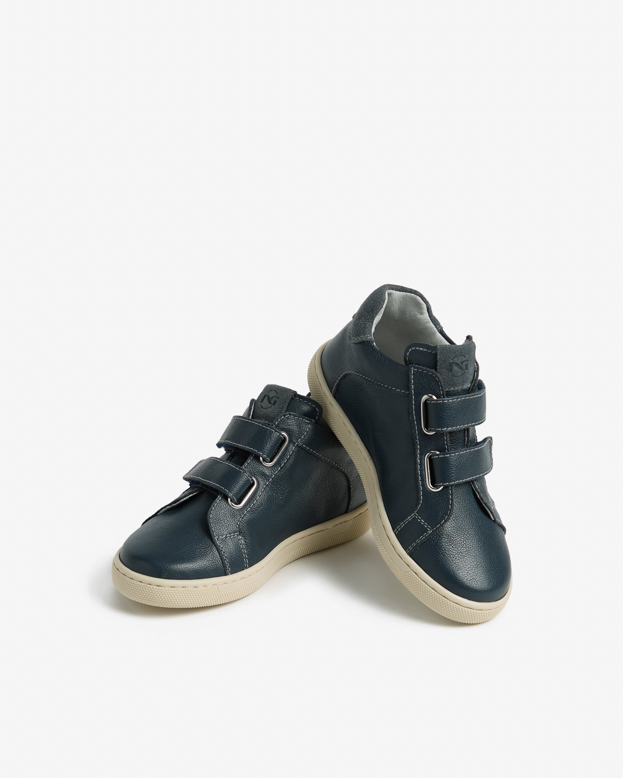 NeroGiardini Sneakers Cuir Basket Garçon Scratch Confort
