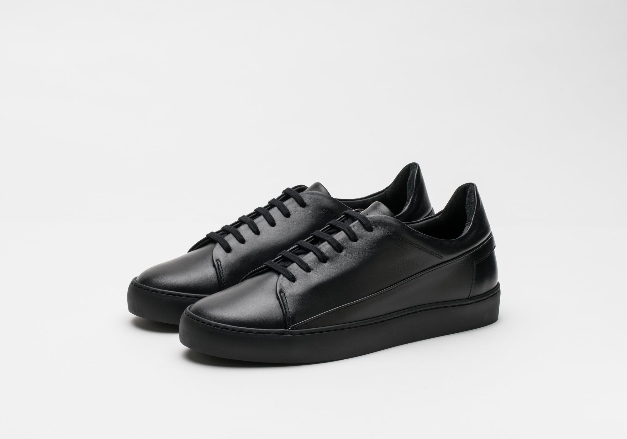 JAK Mercury sneaker cuir noir basse mixte