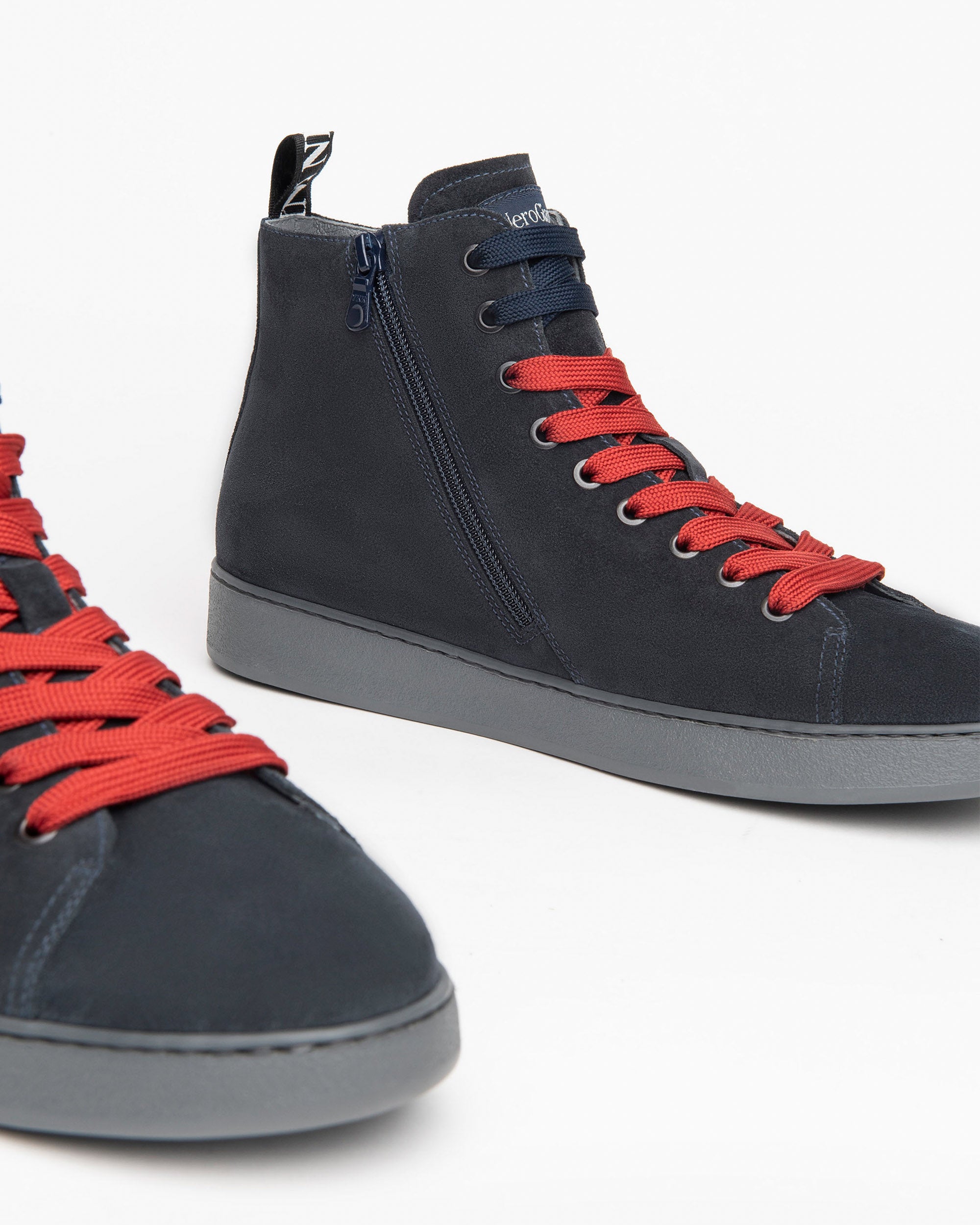 NeroGiardini Sneakers Montantes Homme Velours