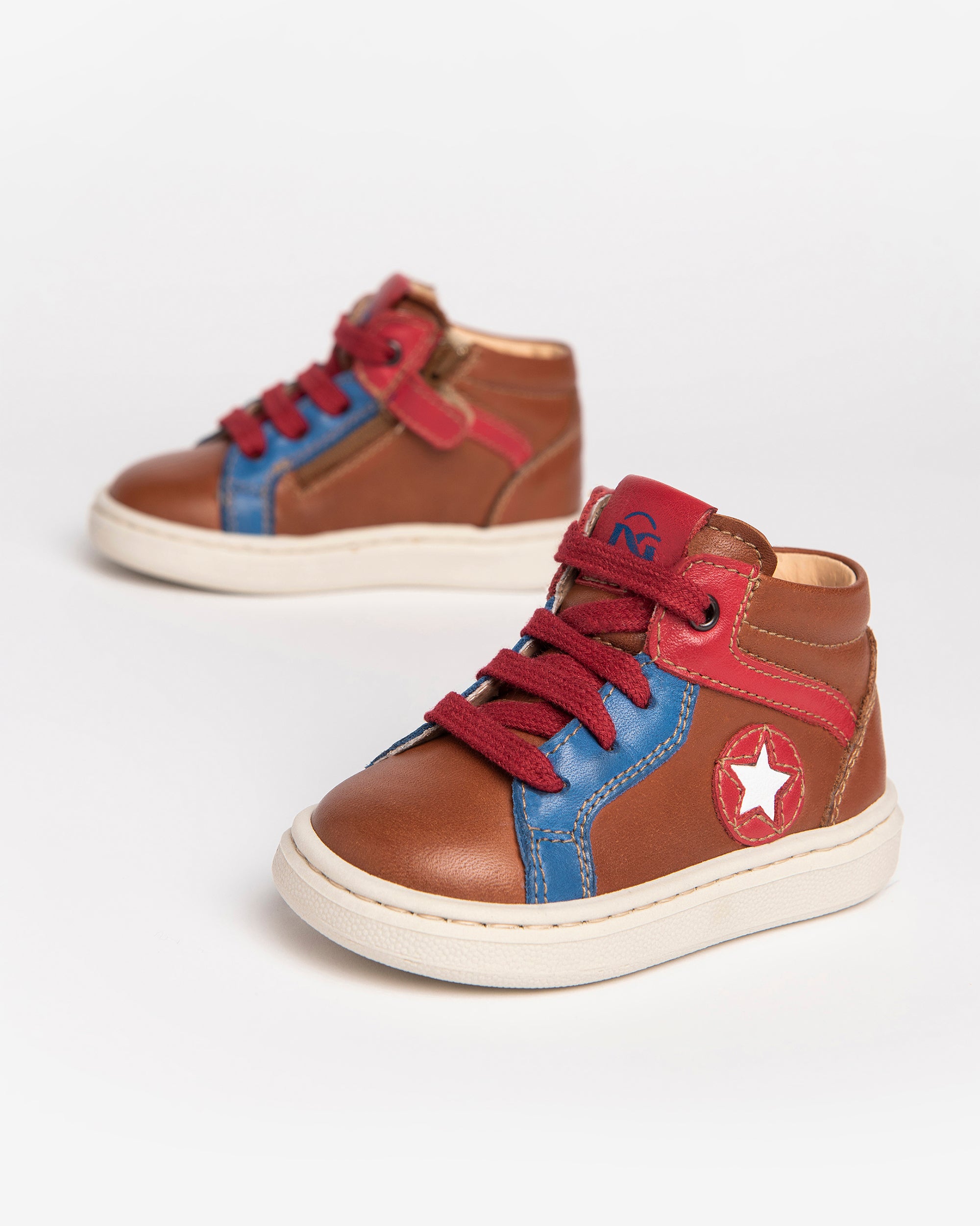 Nerogiardini Sneakers Baby Garçon Cuir DryGo Légère