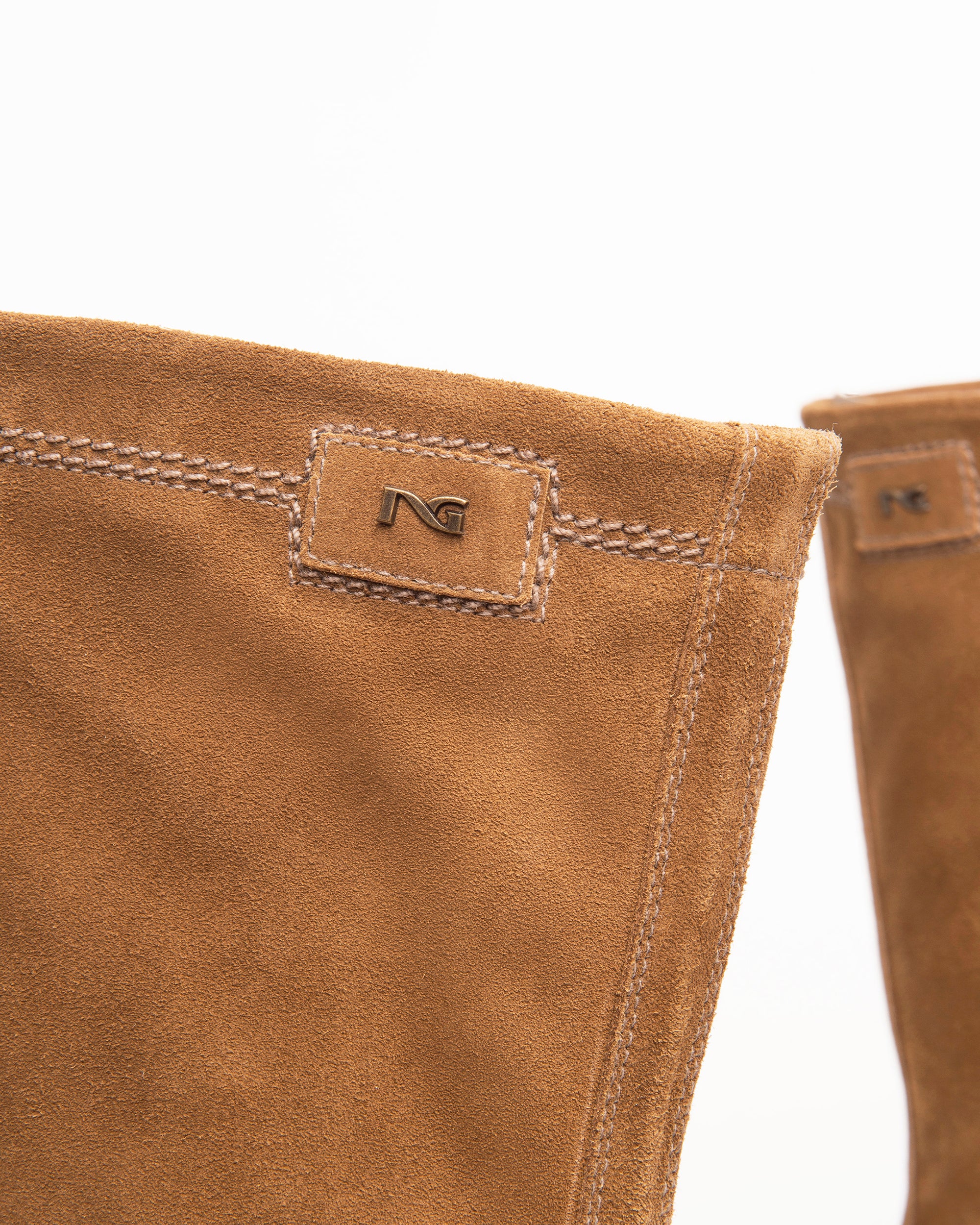 NeroGiardini Bottes Femme Cuir Combat Hiver