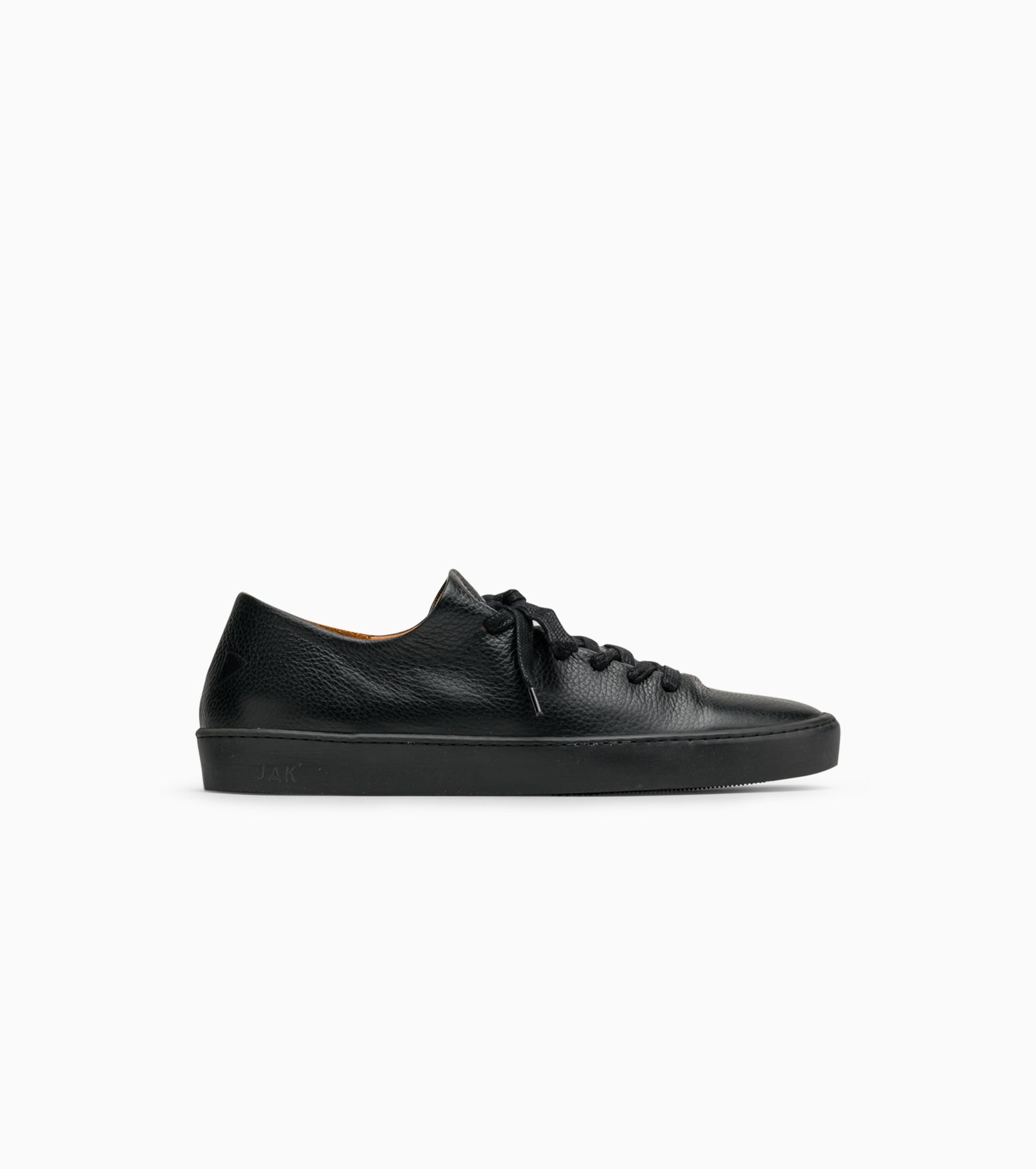 JAK Atom All Black V.L. baskets cuir noir