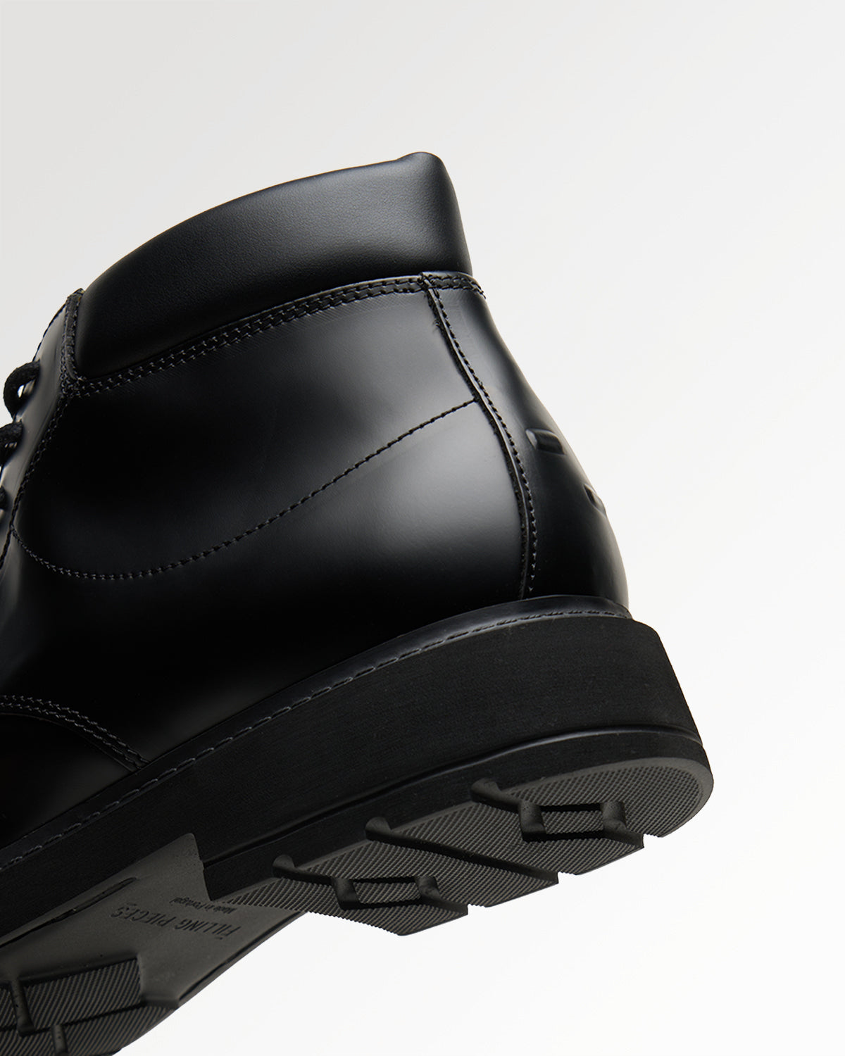 Filling Pieces Derby Boot Boots cuir italien noir homme