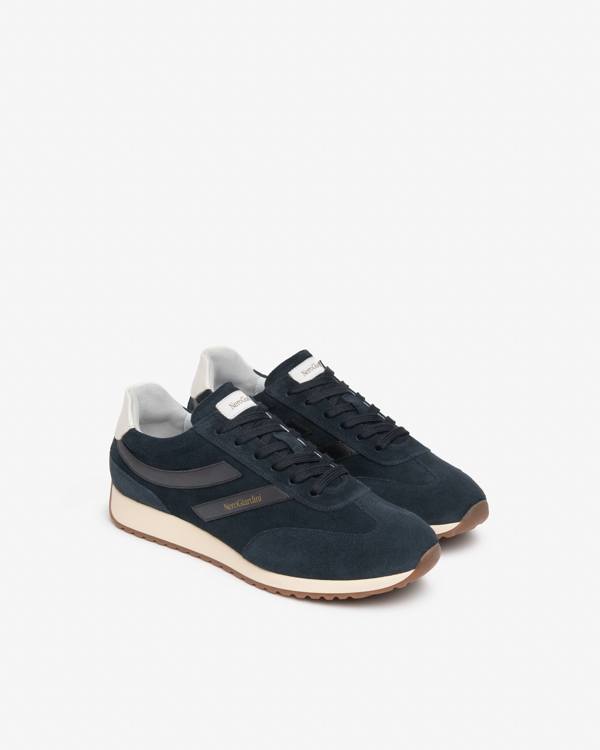 NeroGiardini Sneakers femme daim cuir lacets pointure 35-41