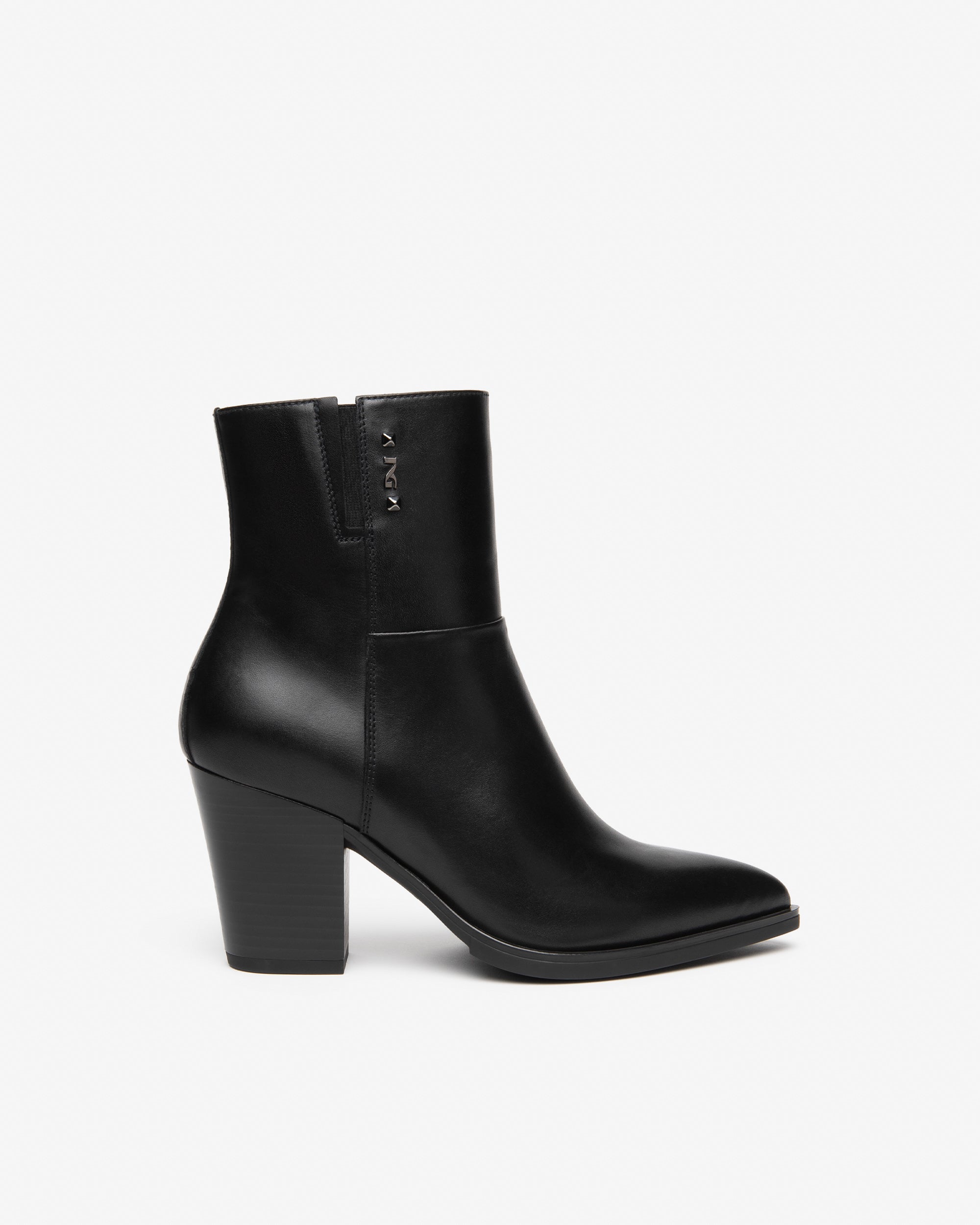 NeroGiardini Bottines Femme Cuir Bottine Talon 80 mm