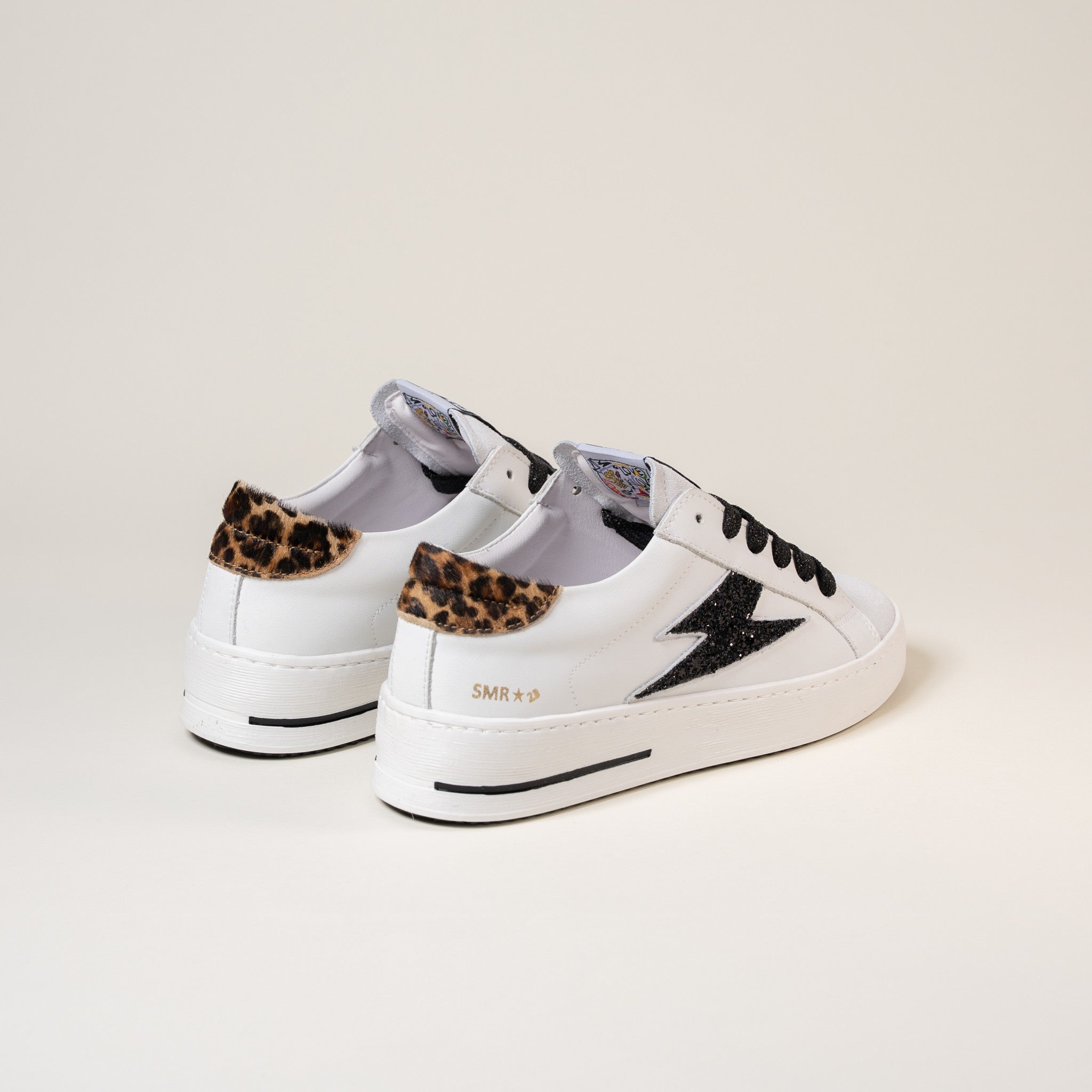 SMR Maya E190 baskets blanc léopard taille 36