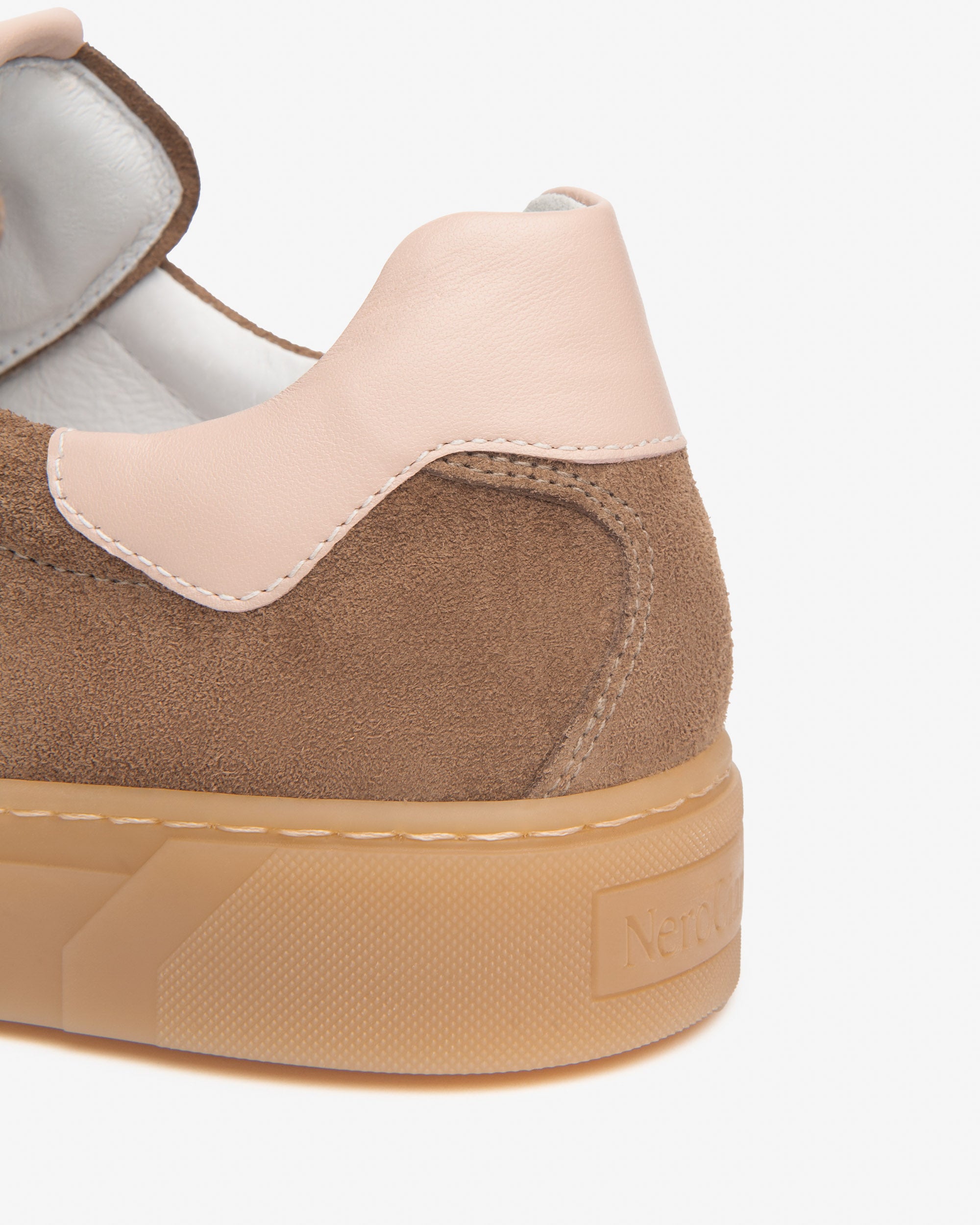 NeroGiardini Sneakers baskets velours cuir femme Memory