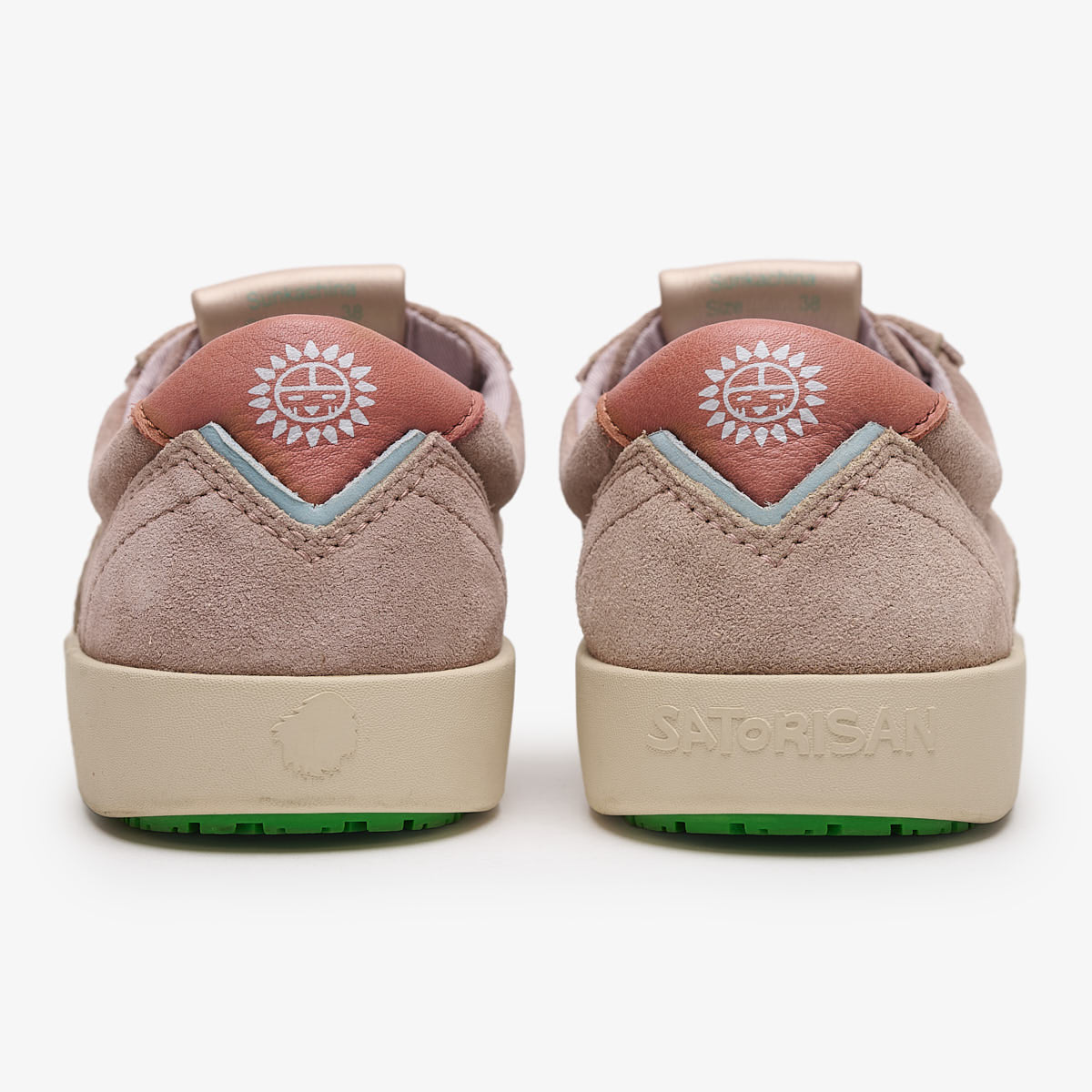 Satorisan Hatko Suede baskets daim beige nomade femme