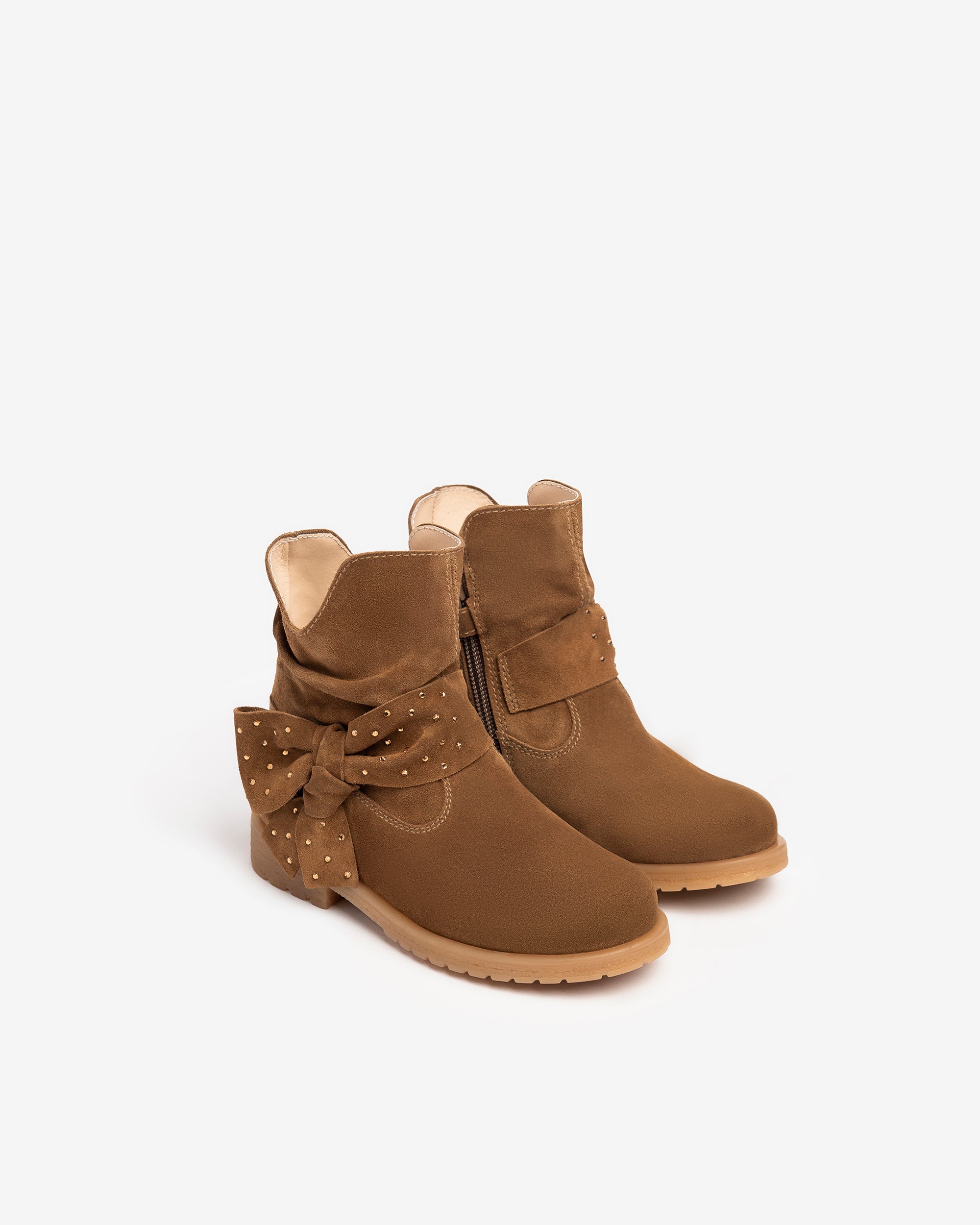 Nerogiardini Bottines cuir velours fille DryGo 25-30