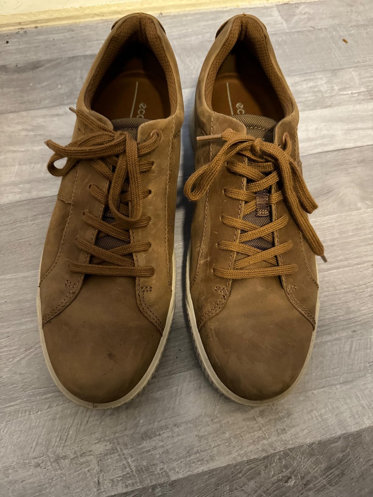 ECCO Byway Baskets Homme Noir Cuir Nubuck