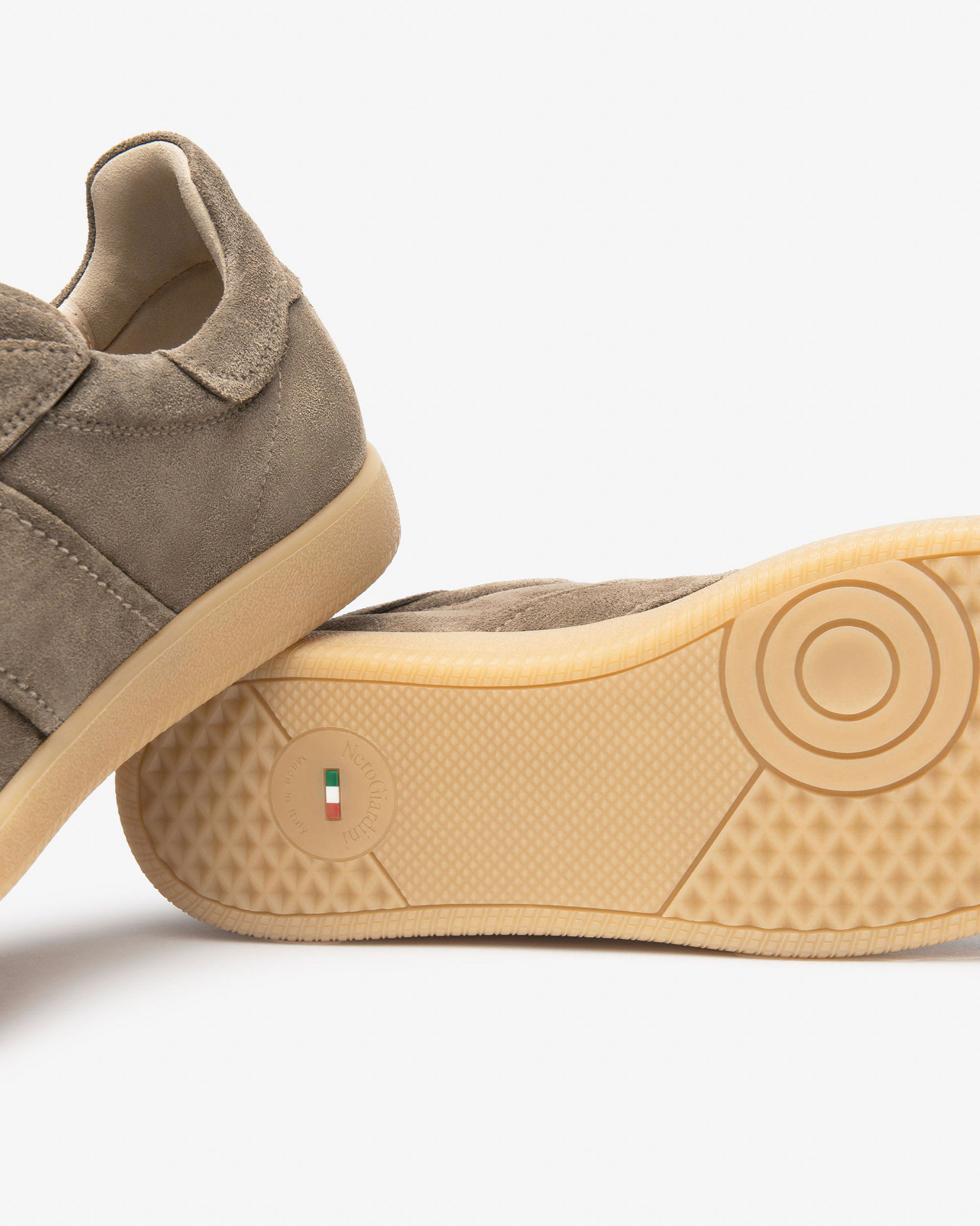 Nerogiardini Sneakers Homme Cuir Velours Minimal
