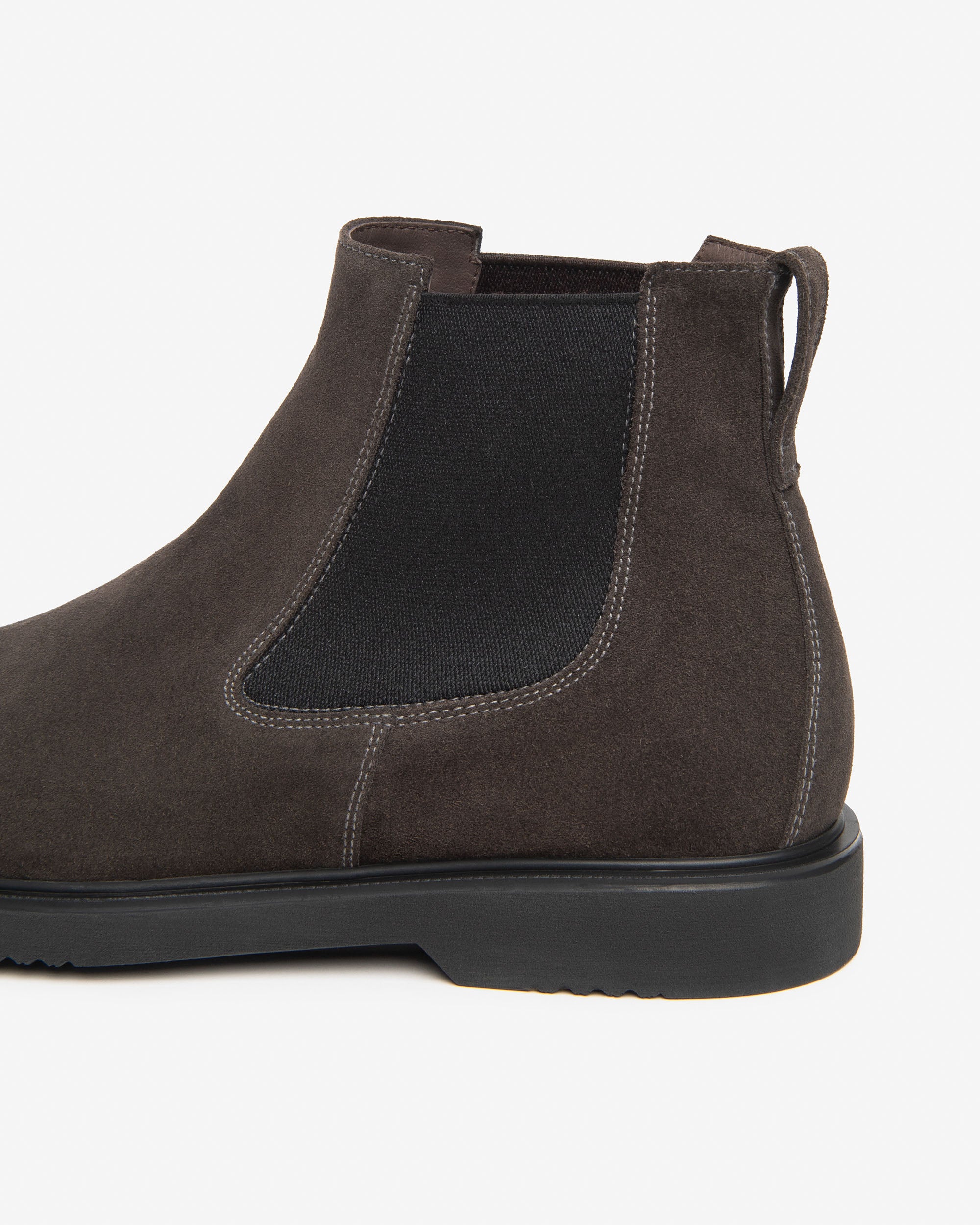 Nerogiardini Chelsea homme daim doublure cuir