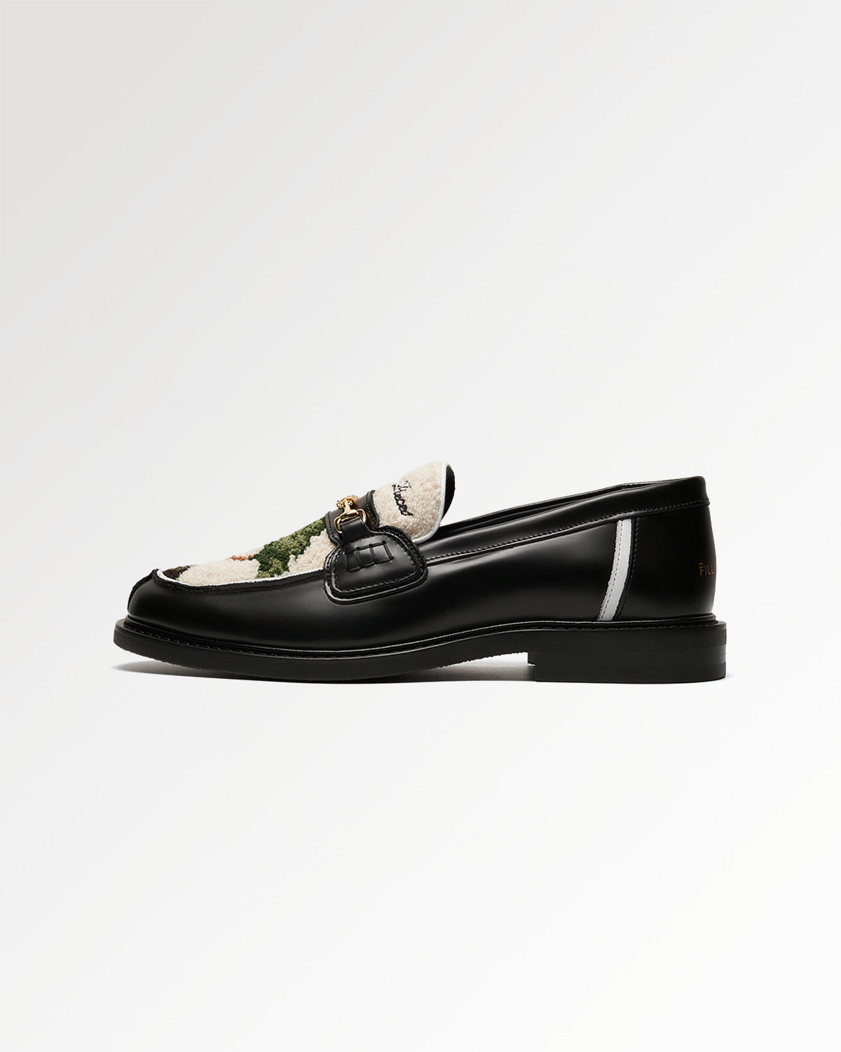 Filling Pieces Loafer Bonsai Mocassin cuir noir