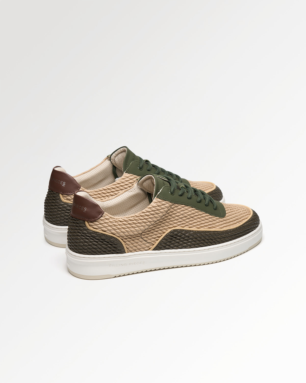 Filling Pieces Mondo Reed sneakers beige cuir