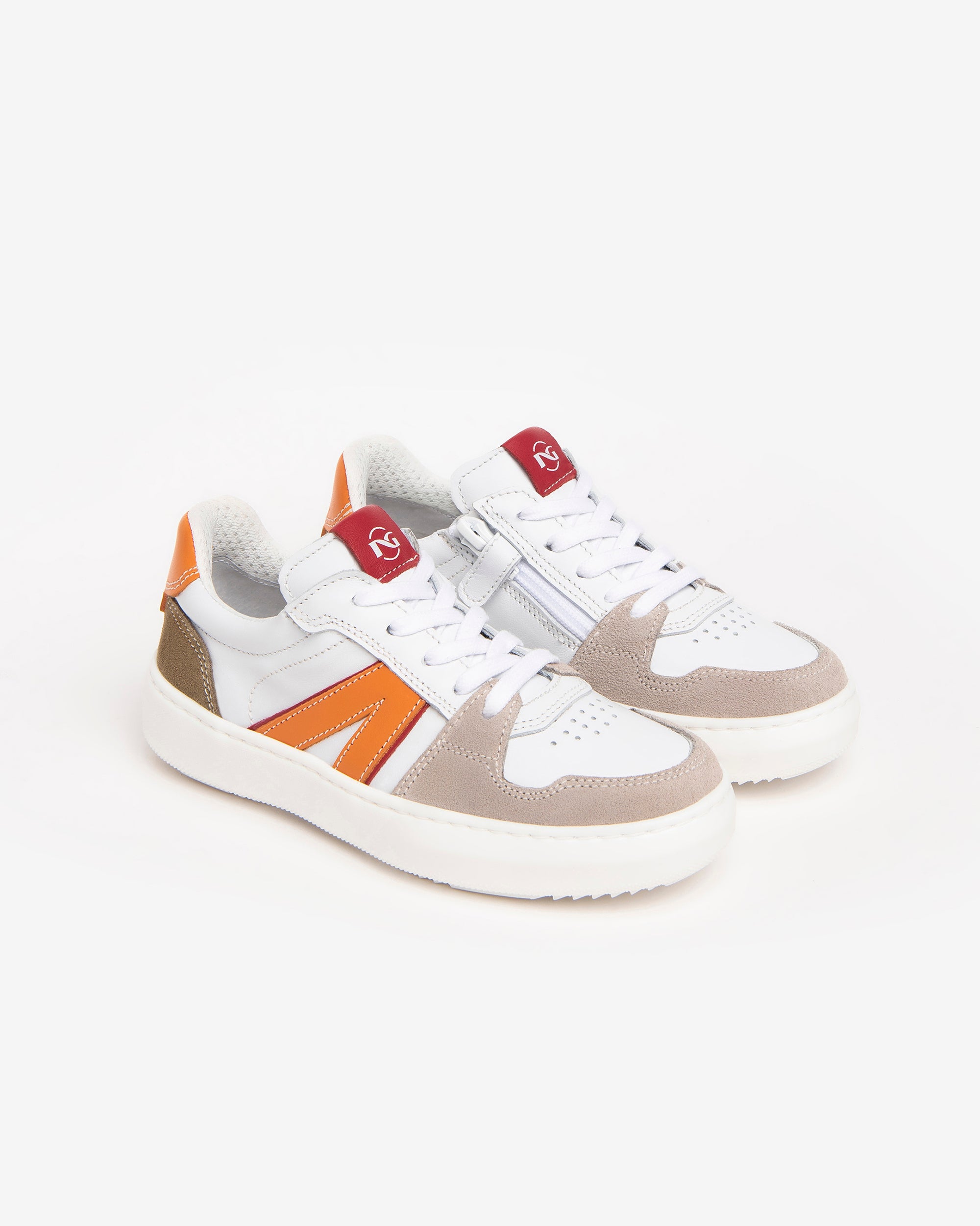 NeroGiardini Sneakers Teens Garçon en Cuir semelle légère