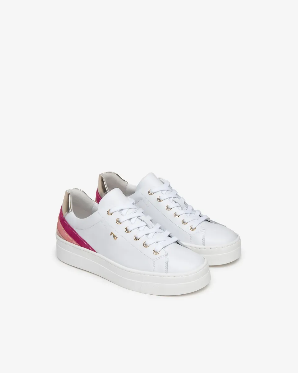 NeroGiardini Sneakers baskets femme cuir daim confort