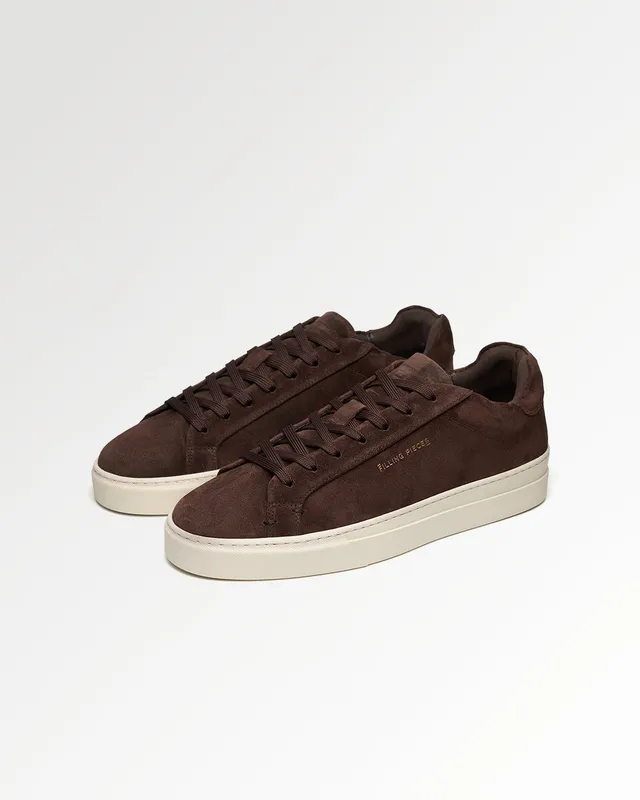 Filling Pieces Tiebreak Suede baskets marron chocolat
