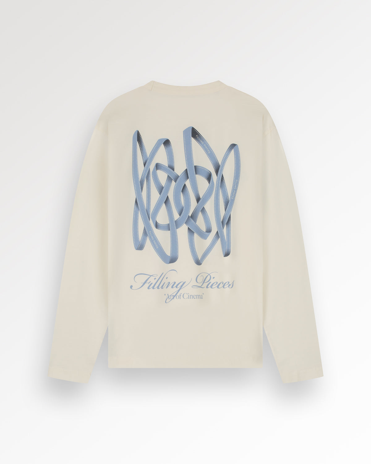 Filling Pieces Film Strip longsleeve blanc coton bio