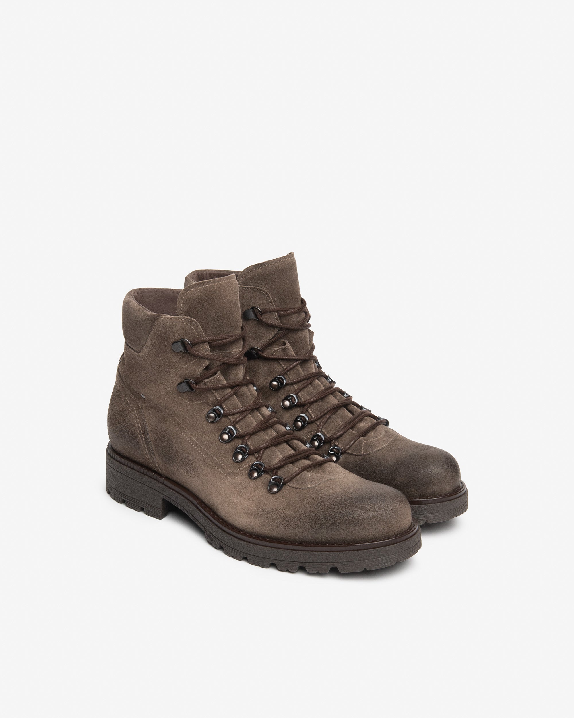 Nerogiardini Bottines Homme Cuir Velours Daim Zip Hiver