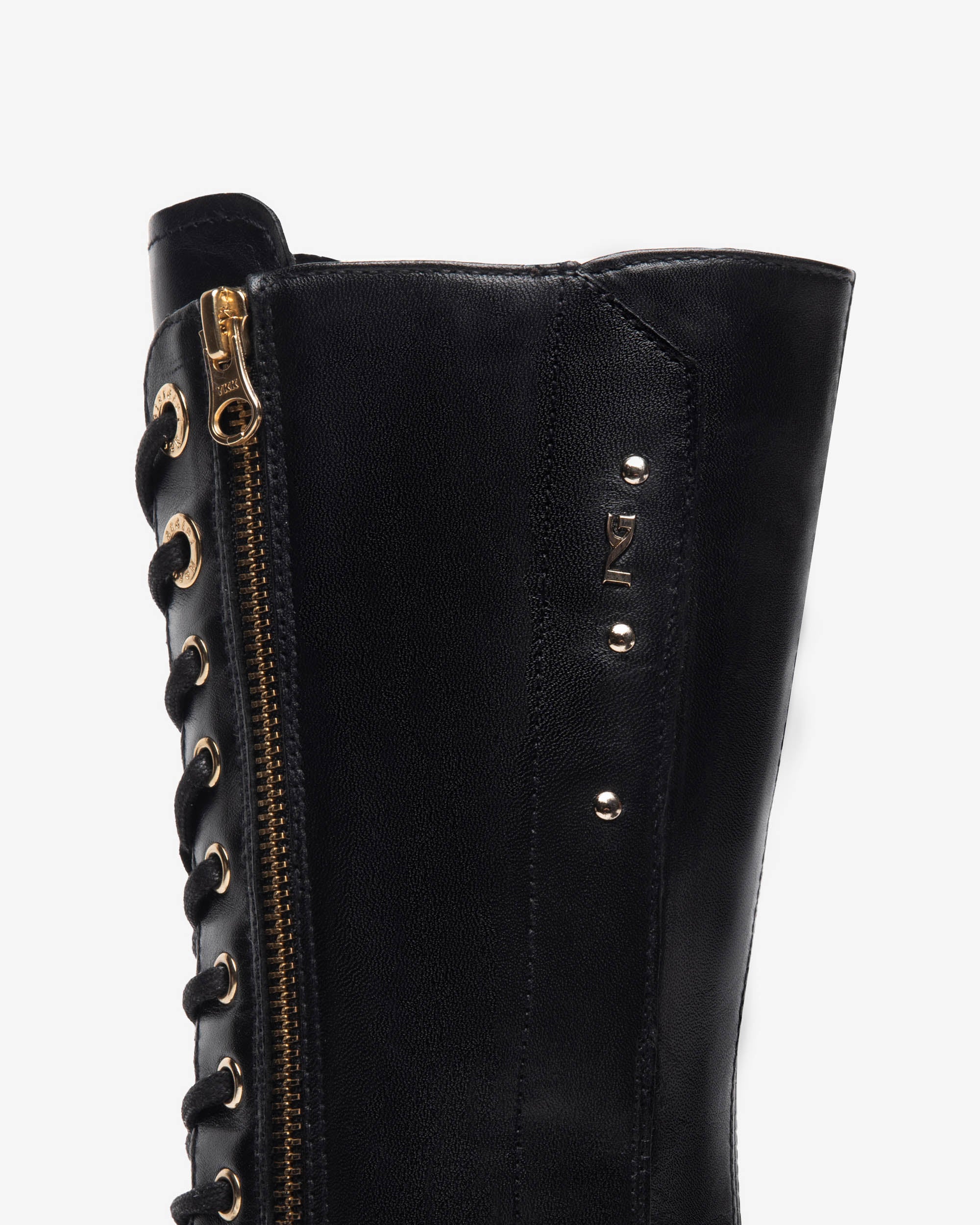 NeroGiardini Bottes Femme Cuir Détails Métal 35-41