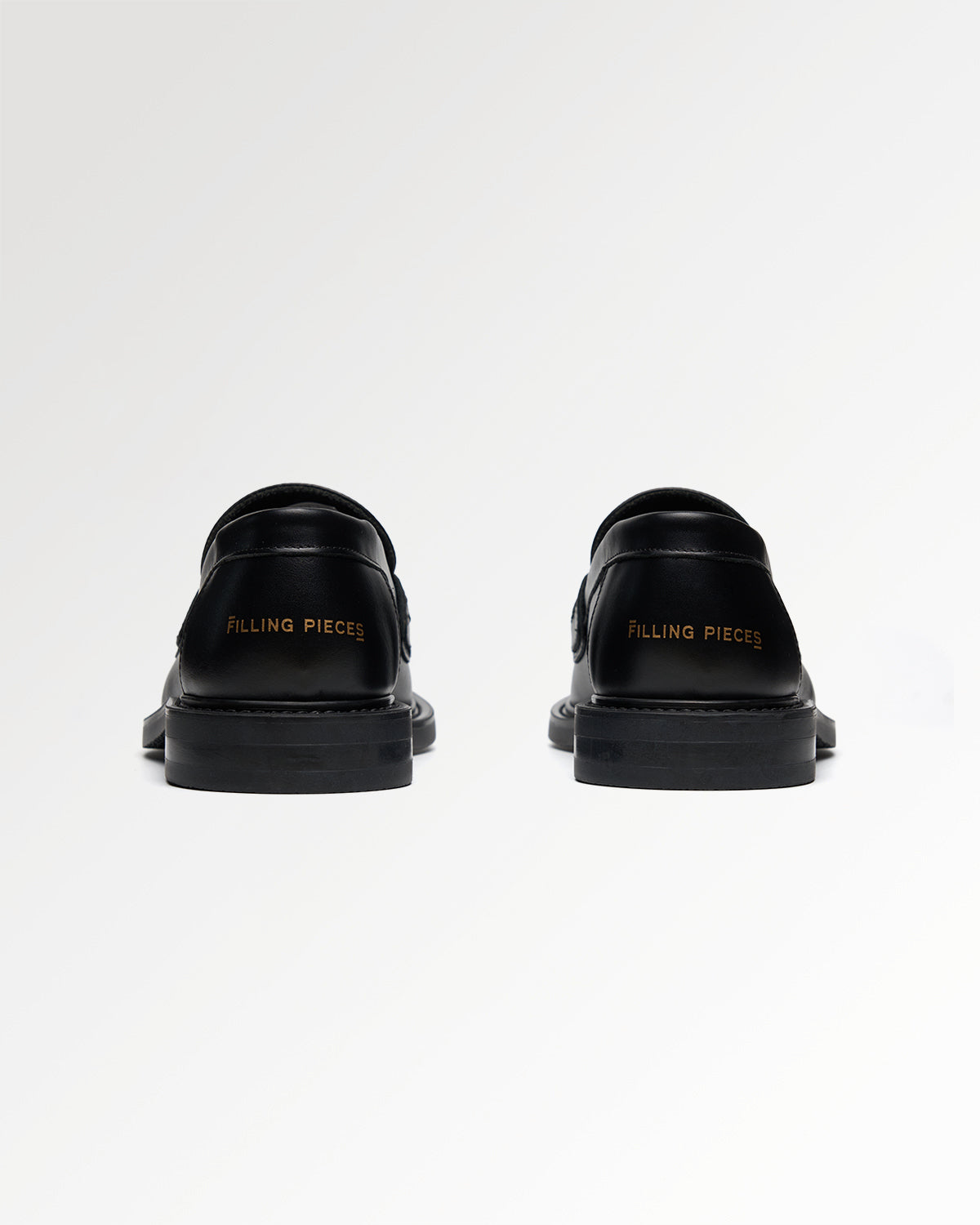 Filling Pieces Loafer Hazy Mocassins Noir Cuir 42