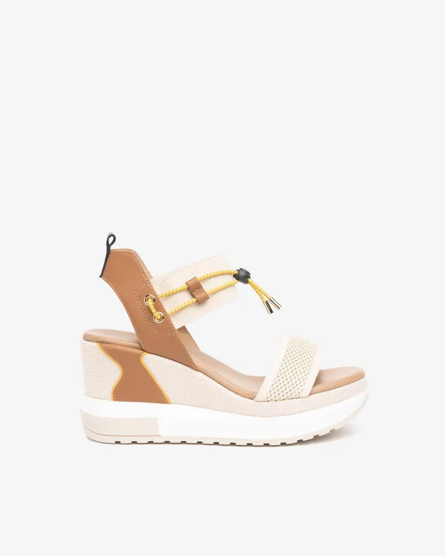 NeroGiardini Sandales femme cuir compensées 8 cm 35-41