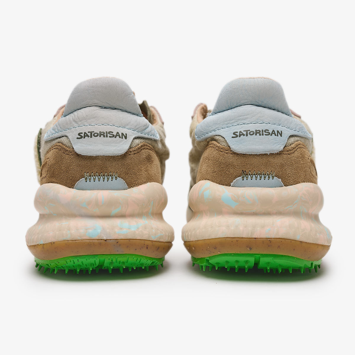 Satorisan Chacrona Linen Urbanite Green W baskets
