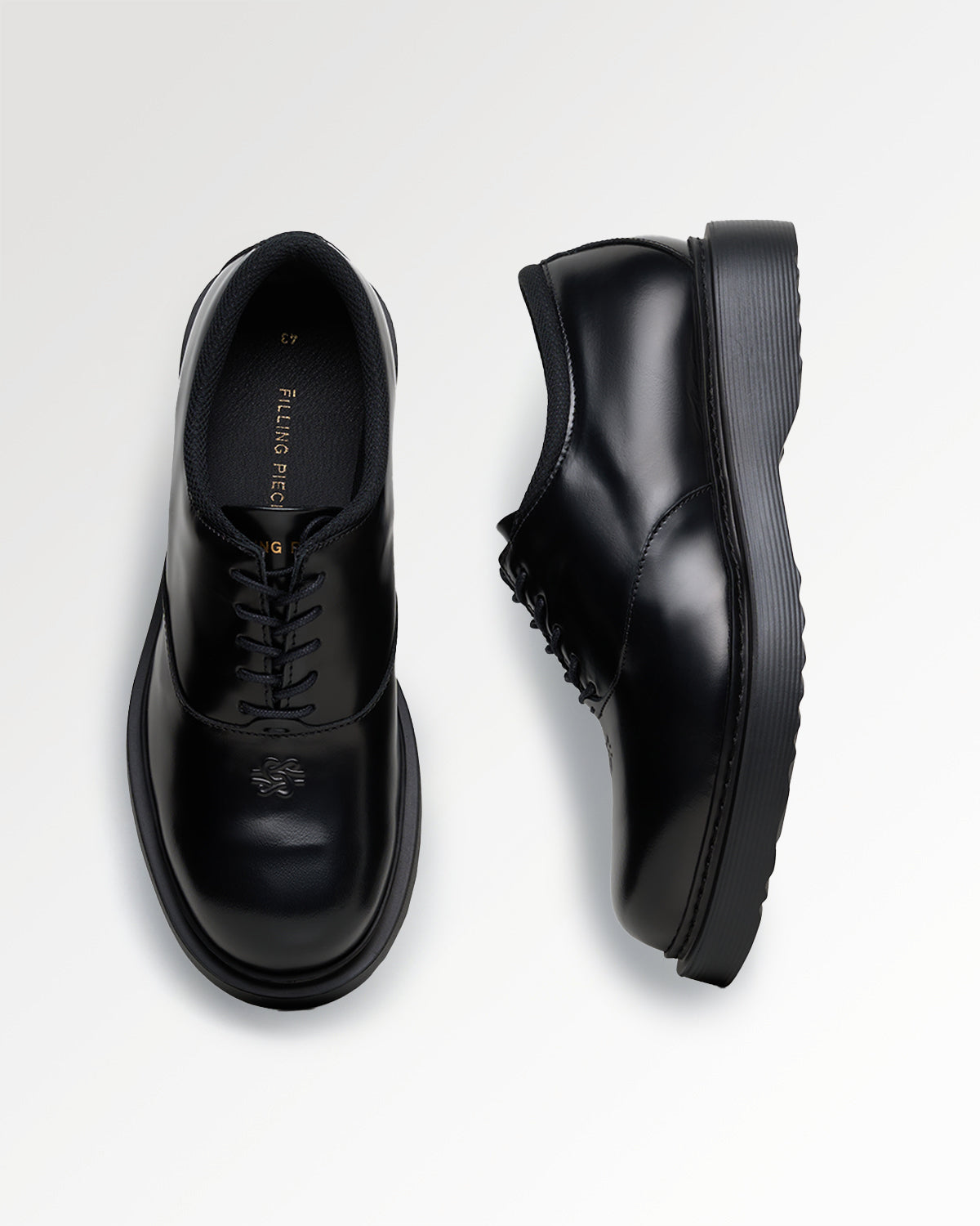 Filling Pieces Bulky Derby derby noir cuir