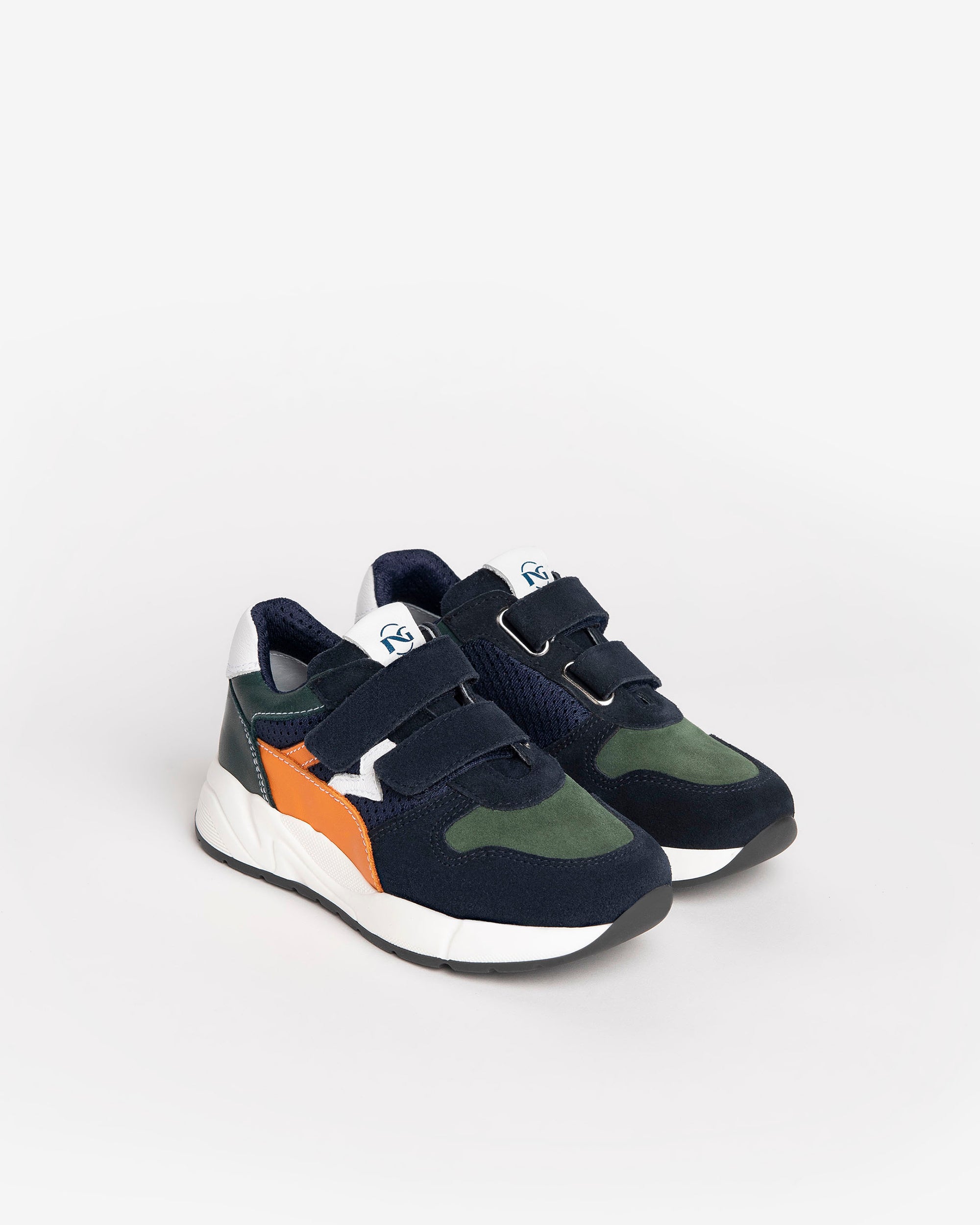 Nerogiardini Sneakers Kids Garçon Cuir Velours Baskets Automne
